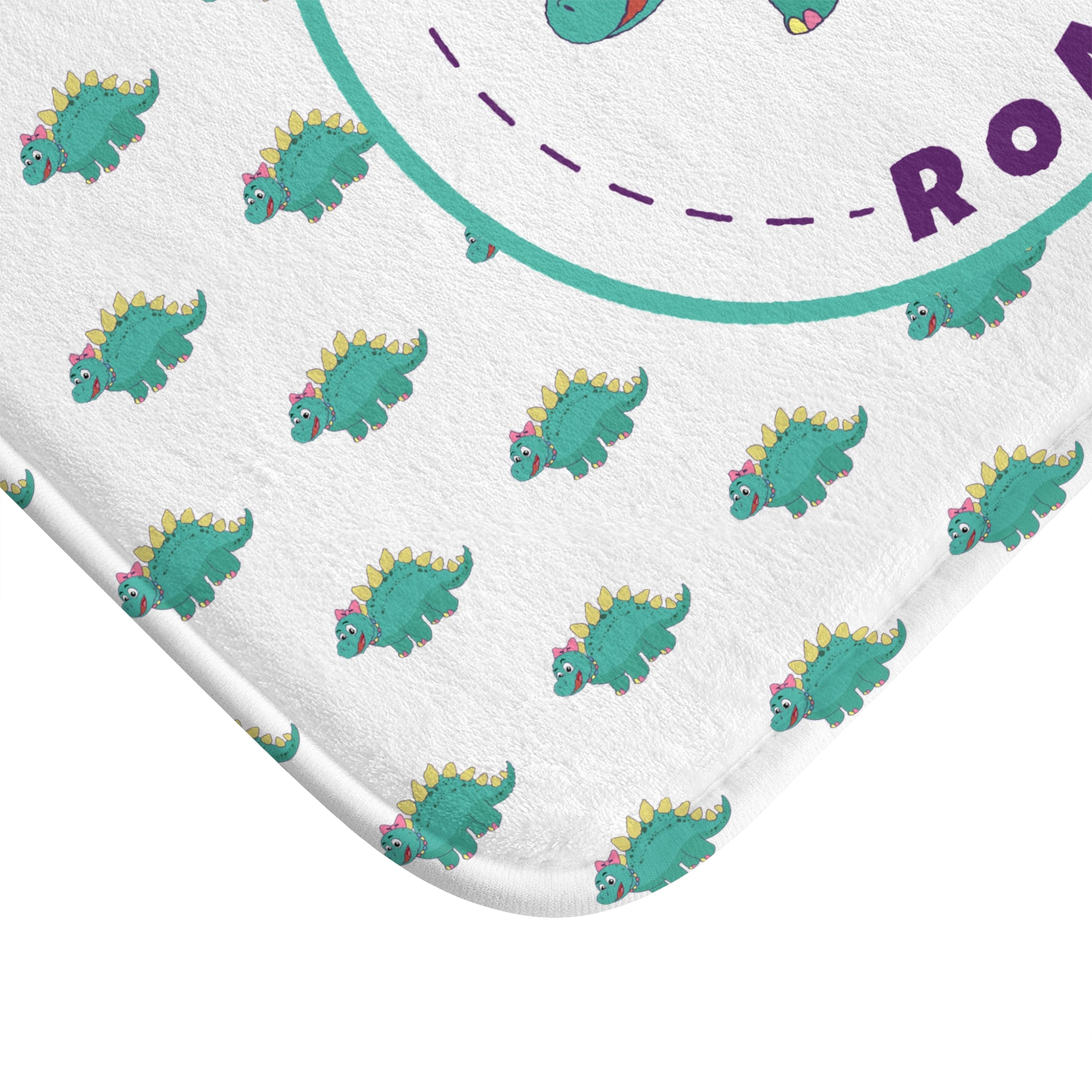 Sadie the Stegosaurus Bath Mat