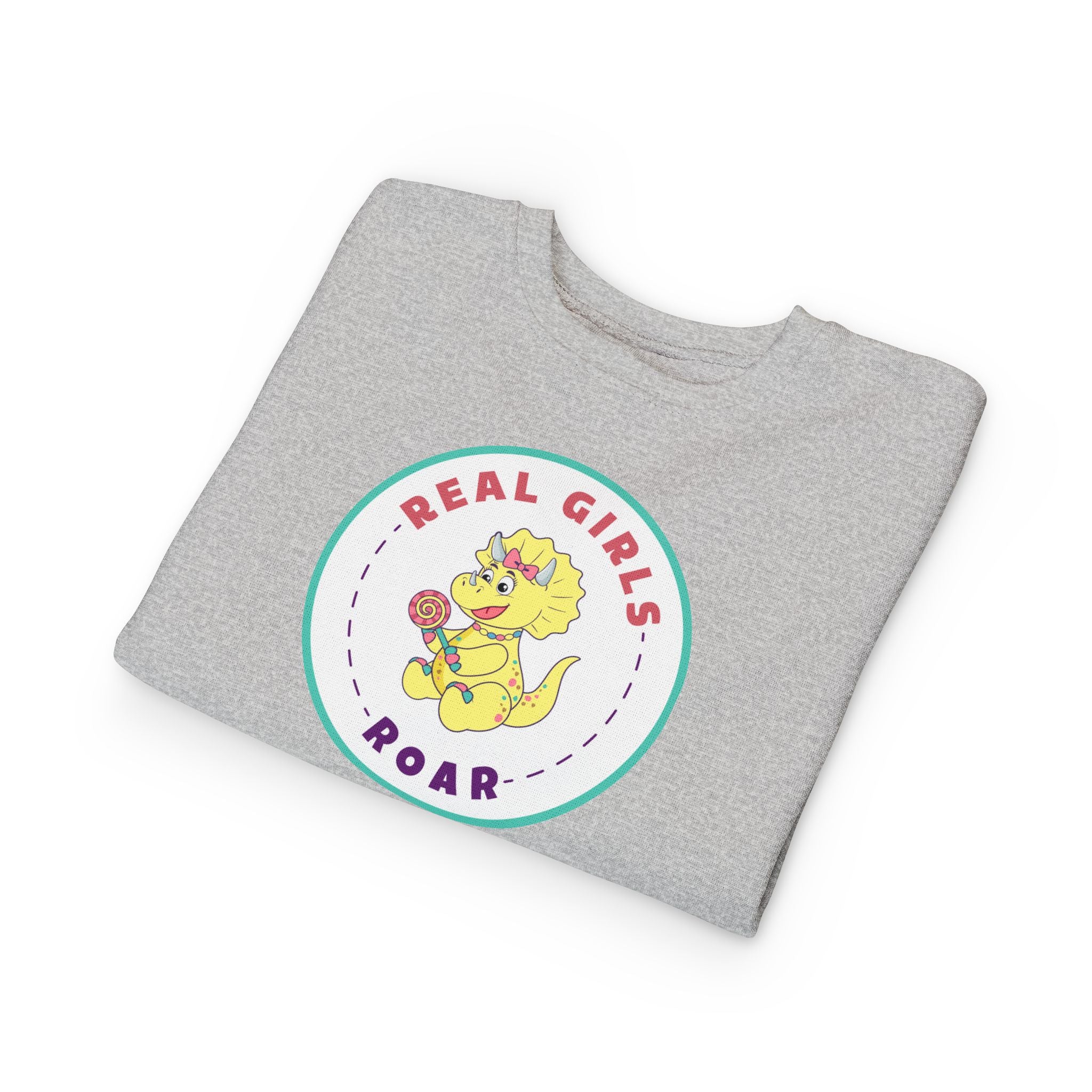 Tyra the Triceratops Kids Sweatshirt