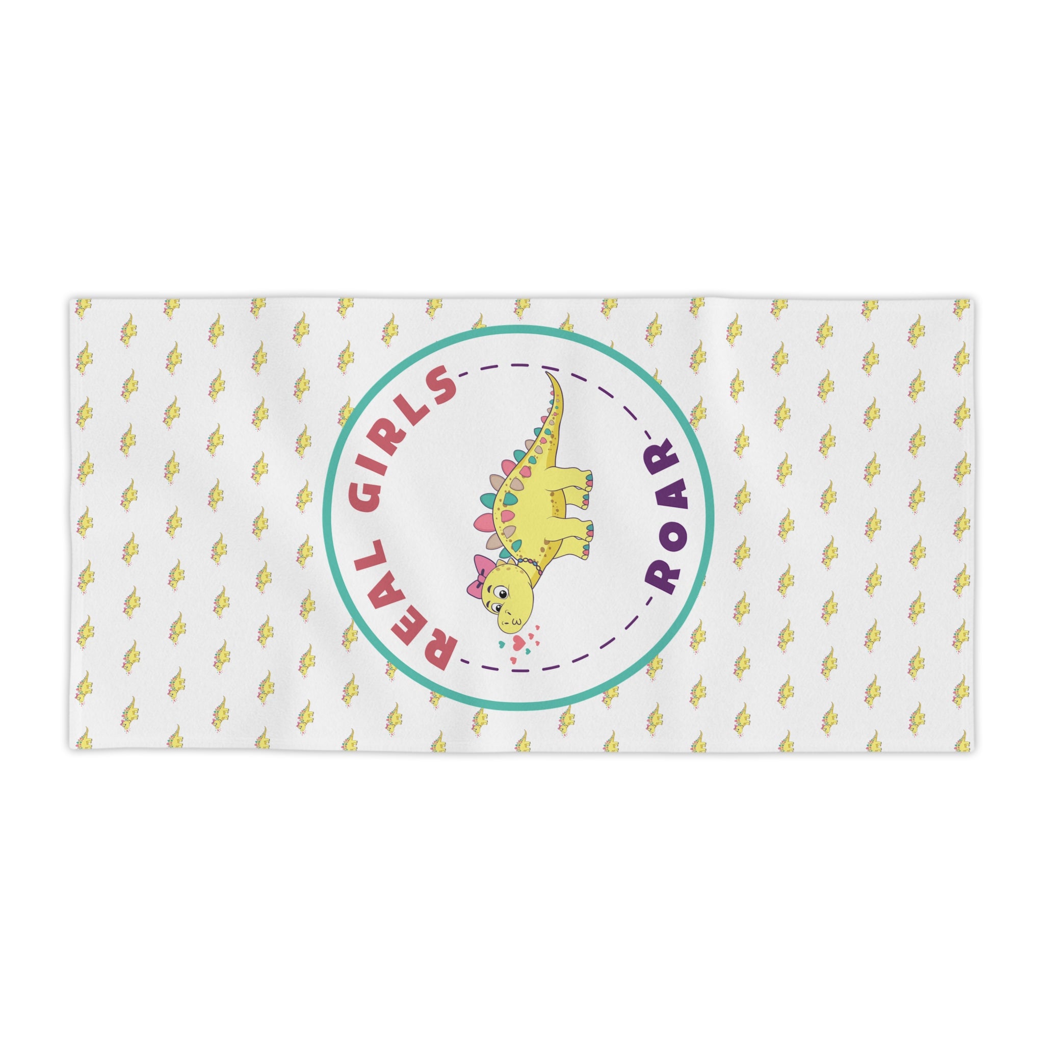 Karissa the Kentrosaurus Beach Towel