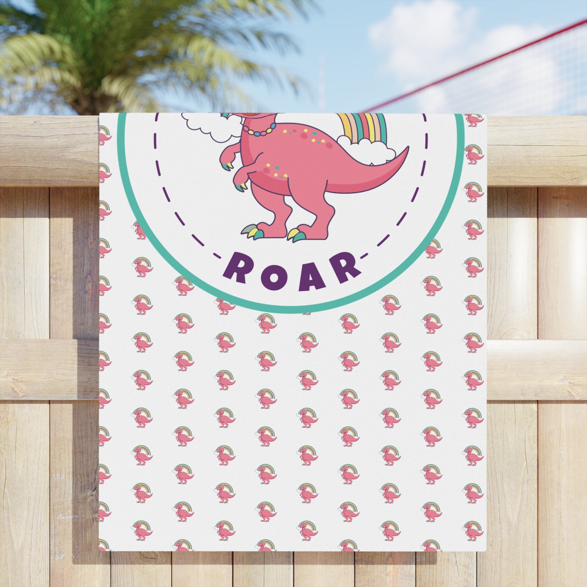 Ren the Raptor Beach Towel