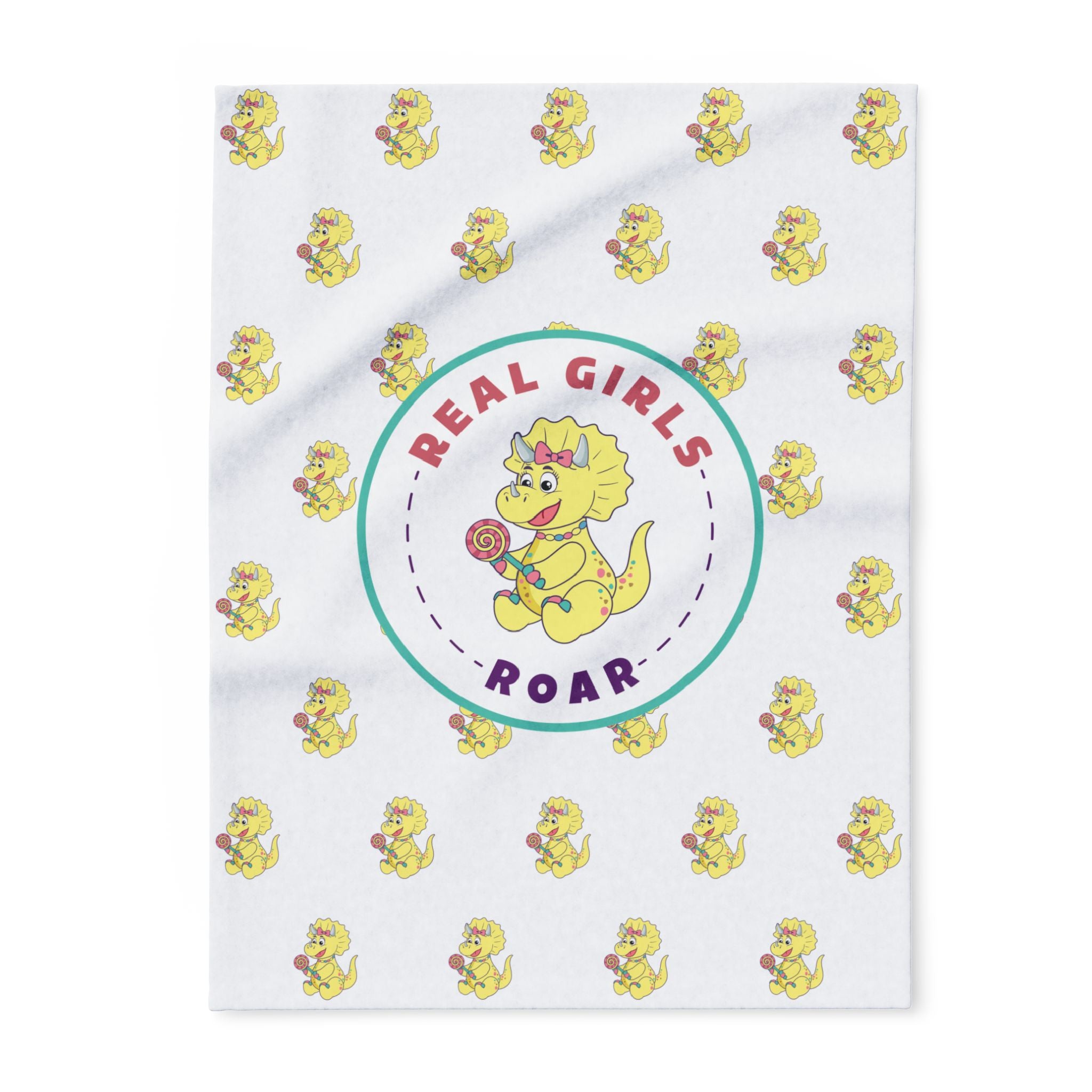 Tyra the Triceratops Blanket