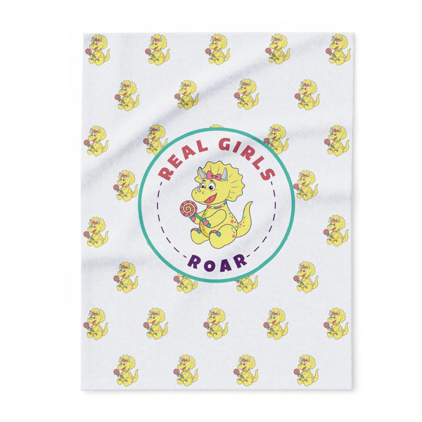 Tyra the Triceratops Blanket