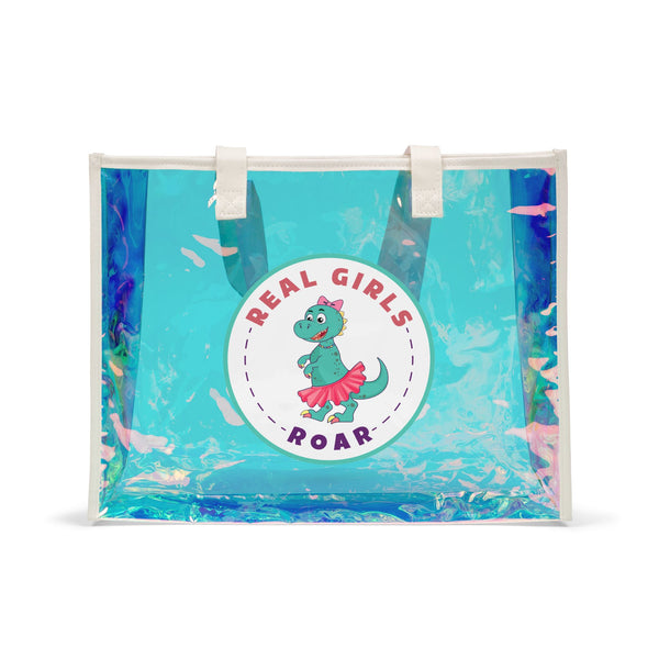 Tegan the T-Rex Beach Tote Bag