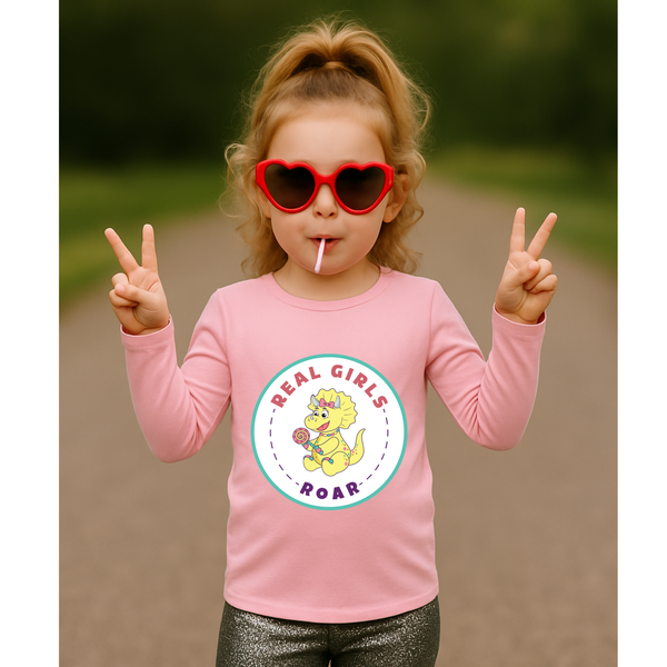 Tyra the Triceratops Long Sleeve Tee