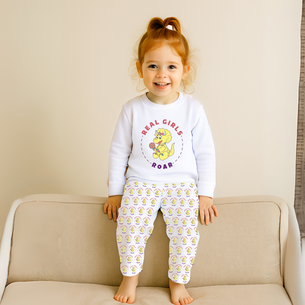Tyra the Triceratops Pajama Bottoms