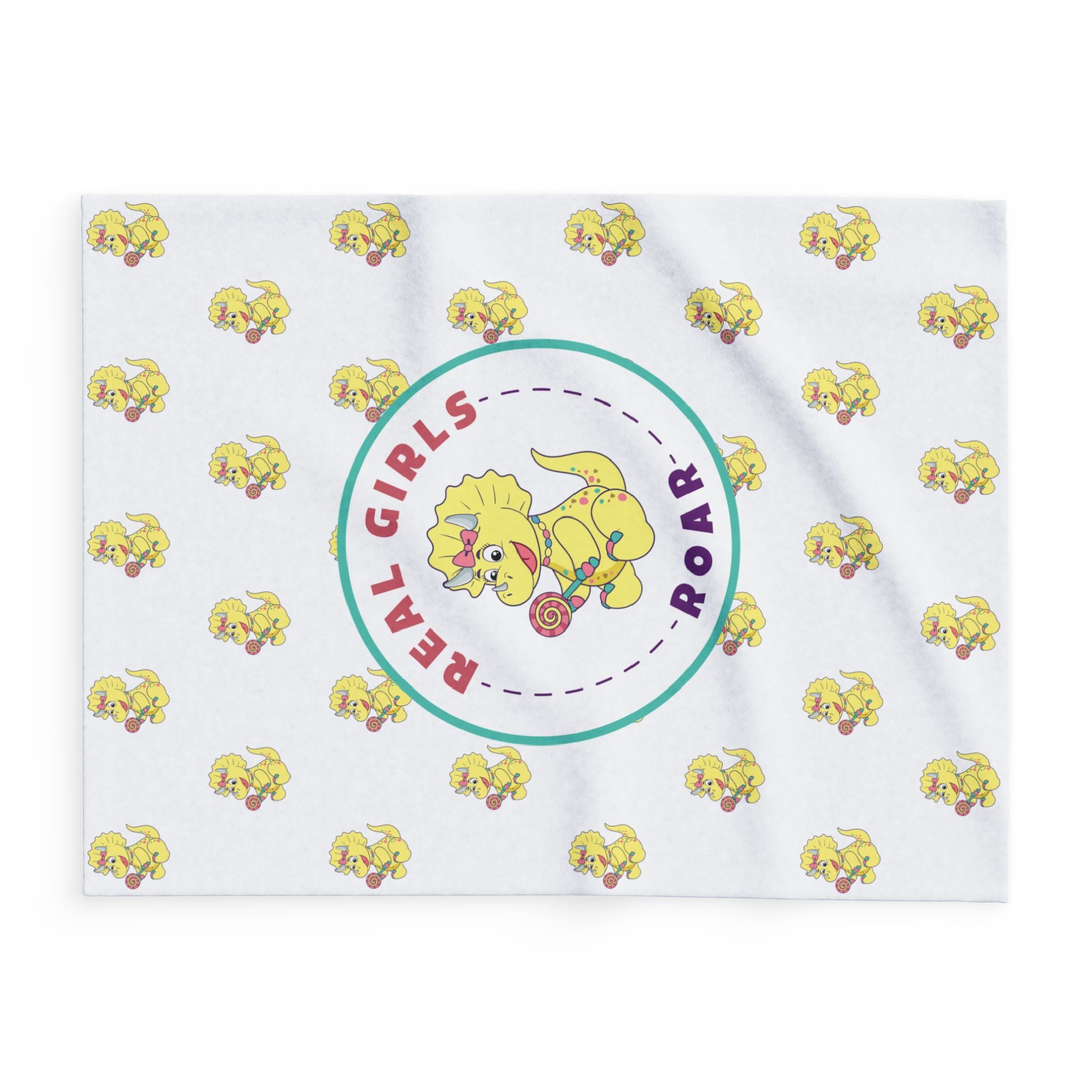 Tyra the Triceratops Blanket
