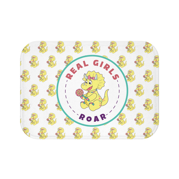 Tyra the Triceratops Bath Mat