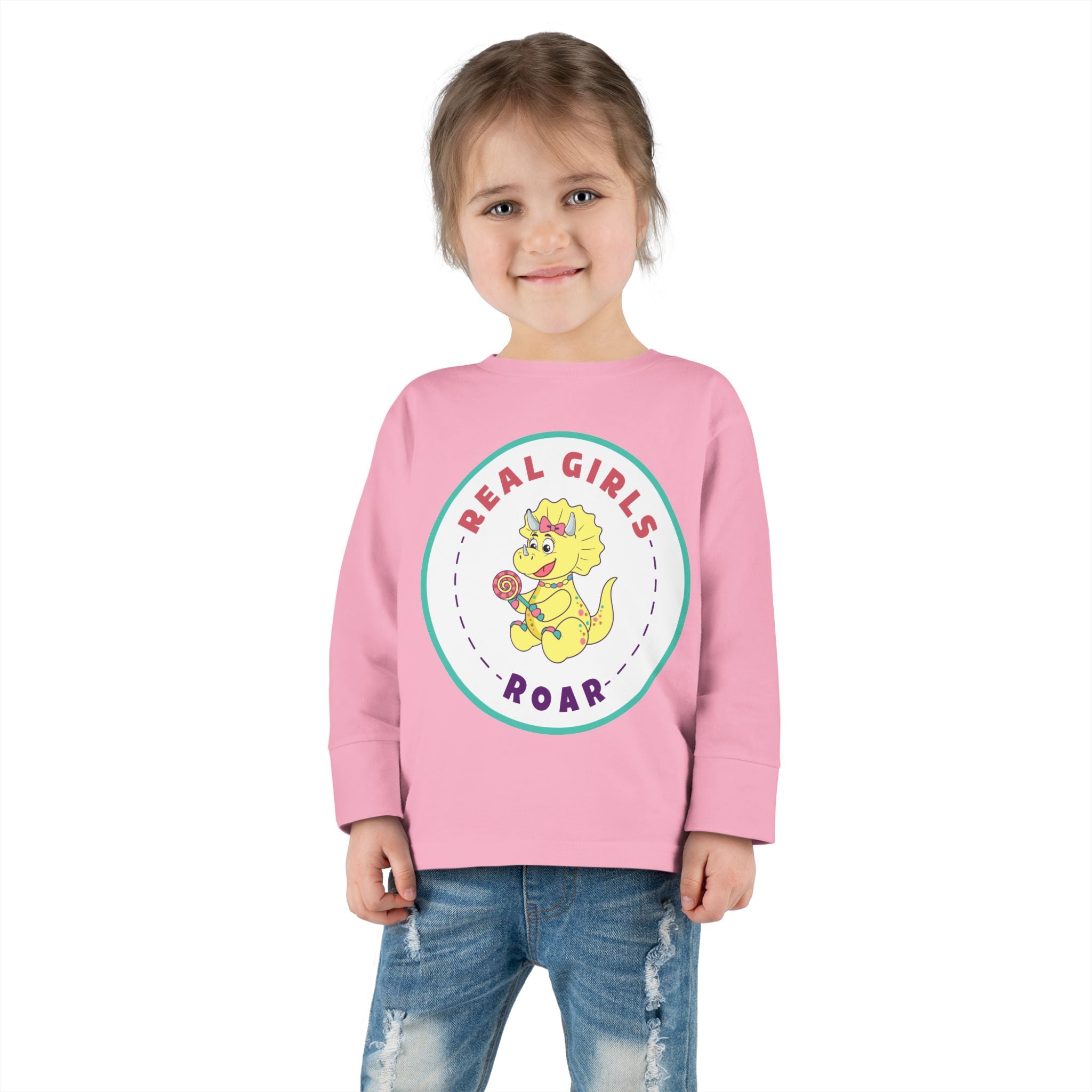 Tyra the Triceratops Long Sleeve Tee