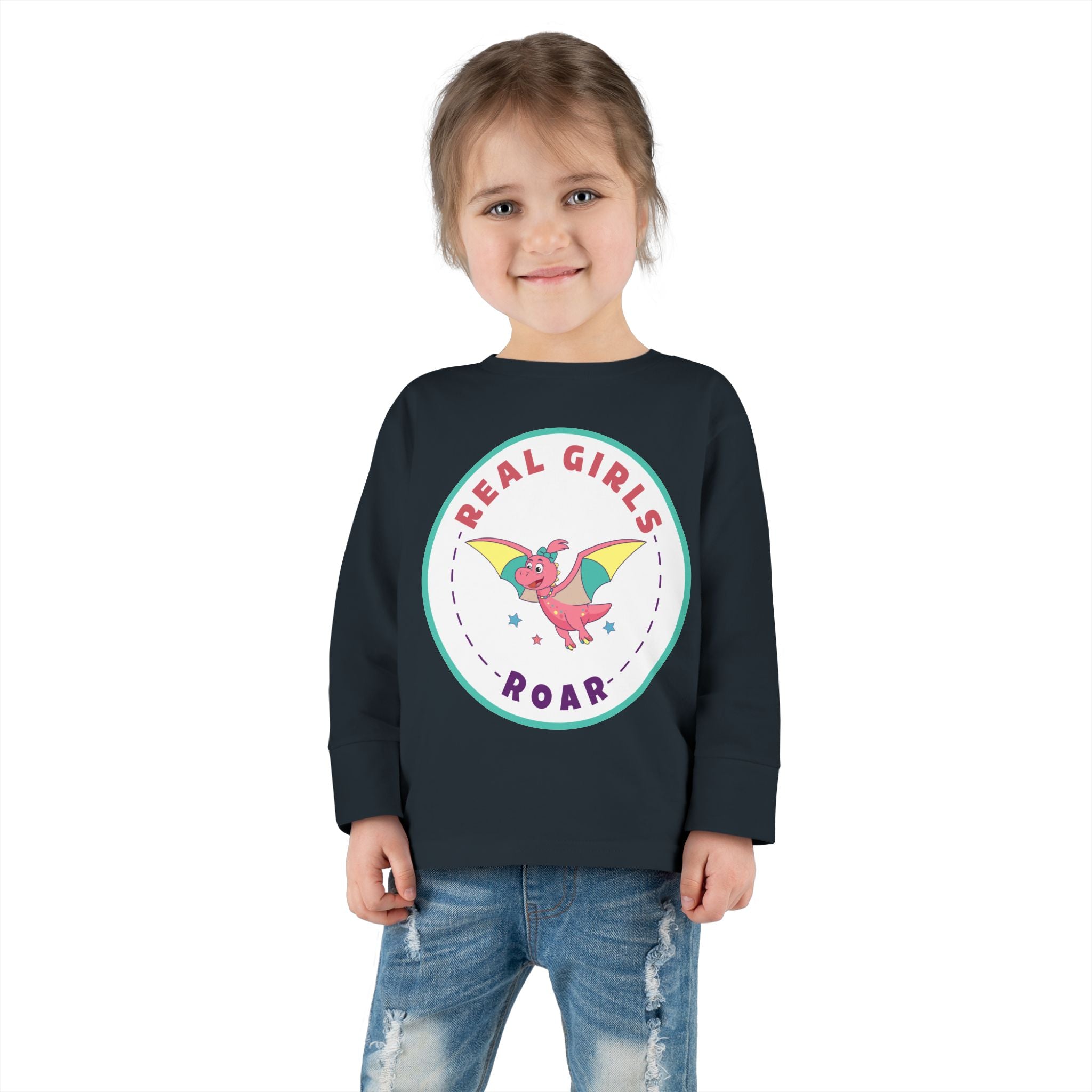 Pearly the Pterodactyl  Long Sleeve Tee