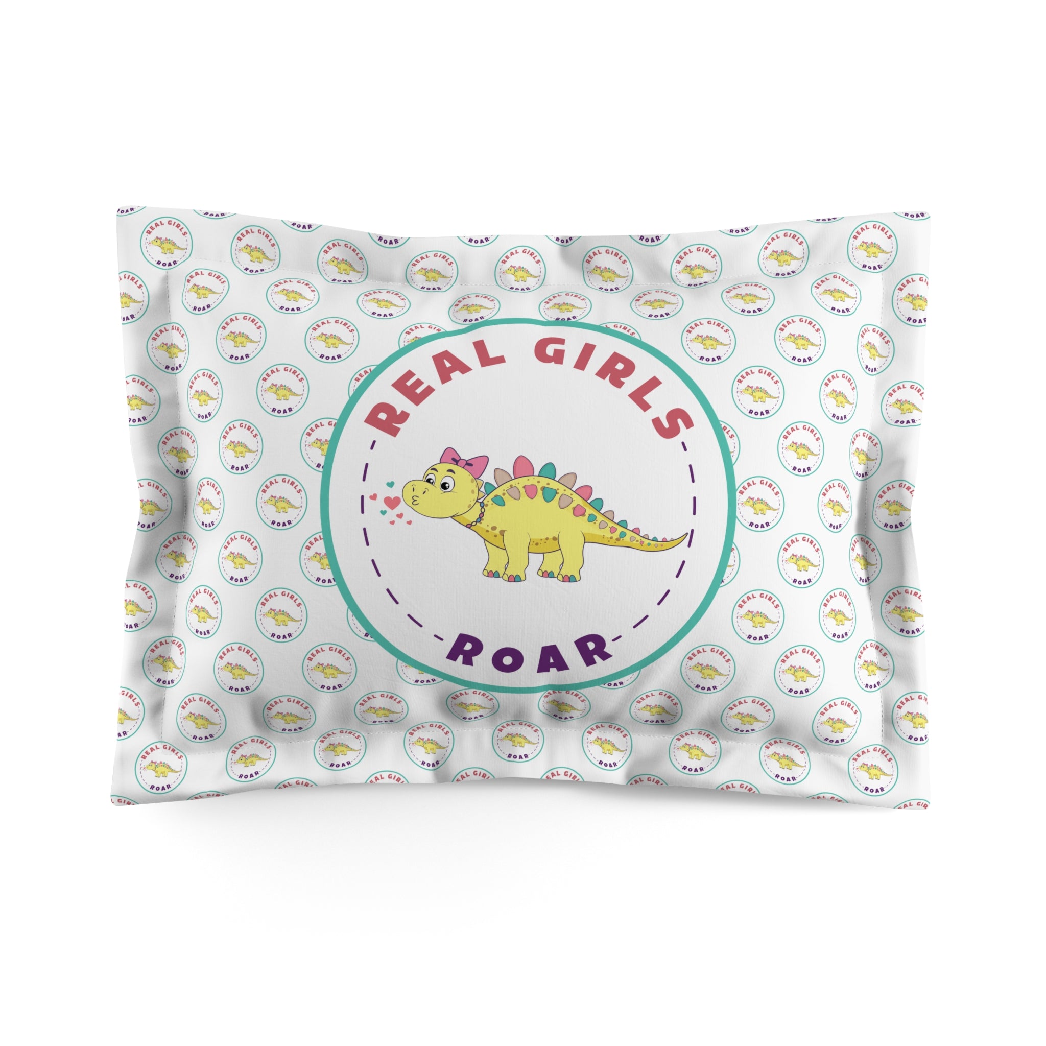 Karissa the Kentrosaurus Microfiber Pillow Sham