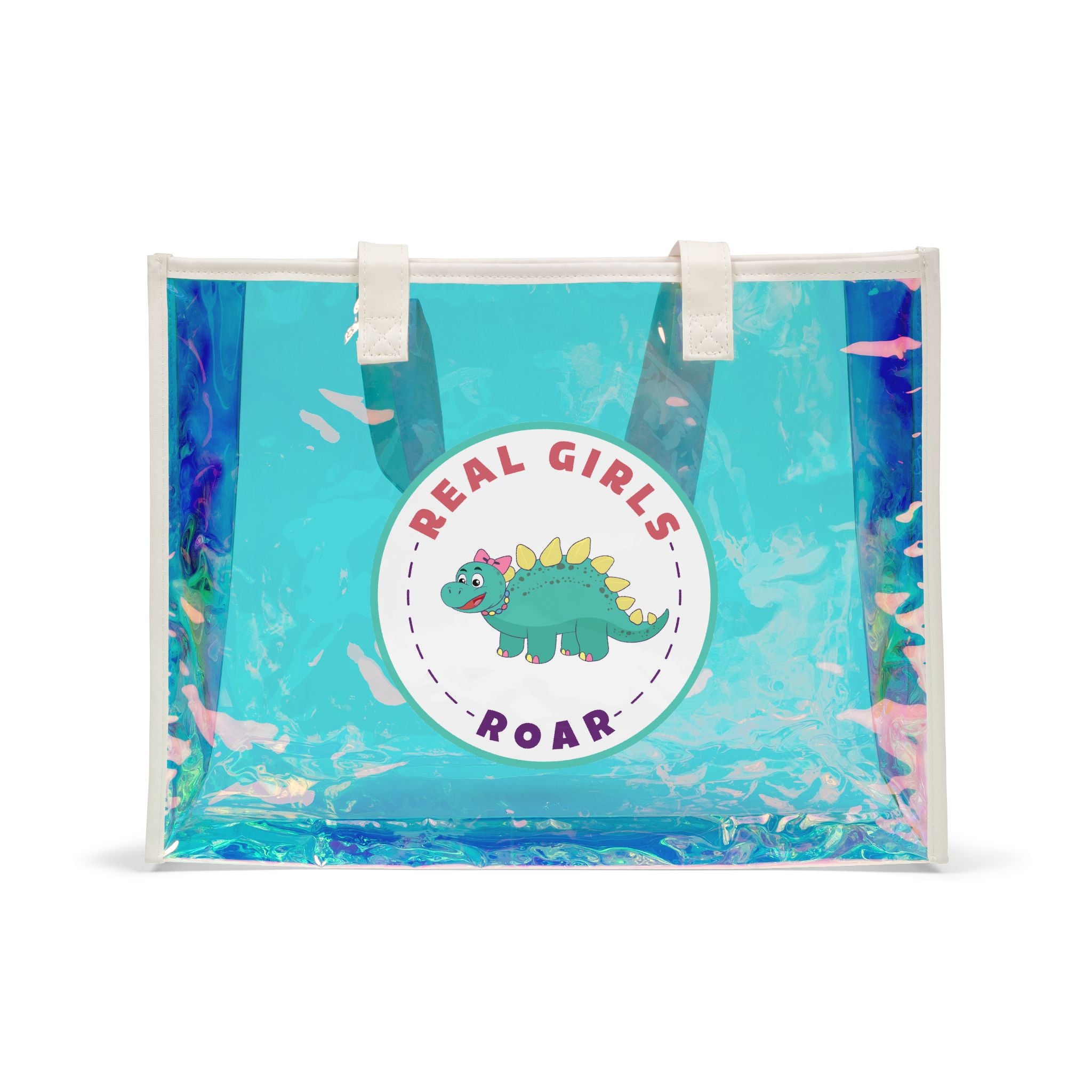 Sadie the Stegosaurus Beach Tote Bag