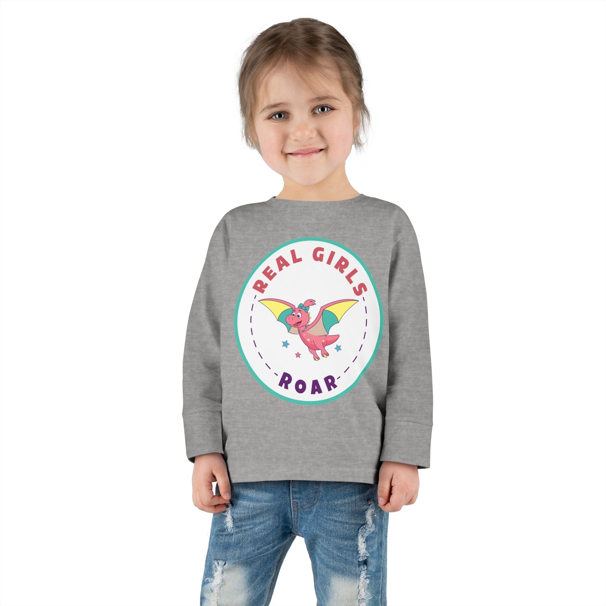Pearly the Pterodactyl  Long Sleeve Tee