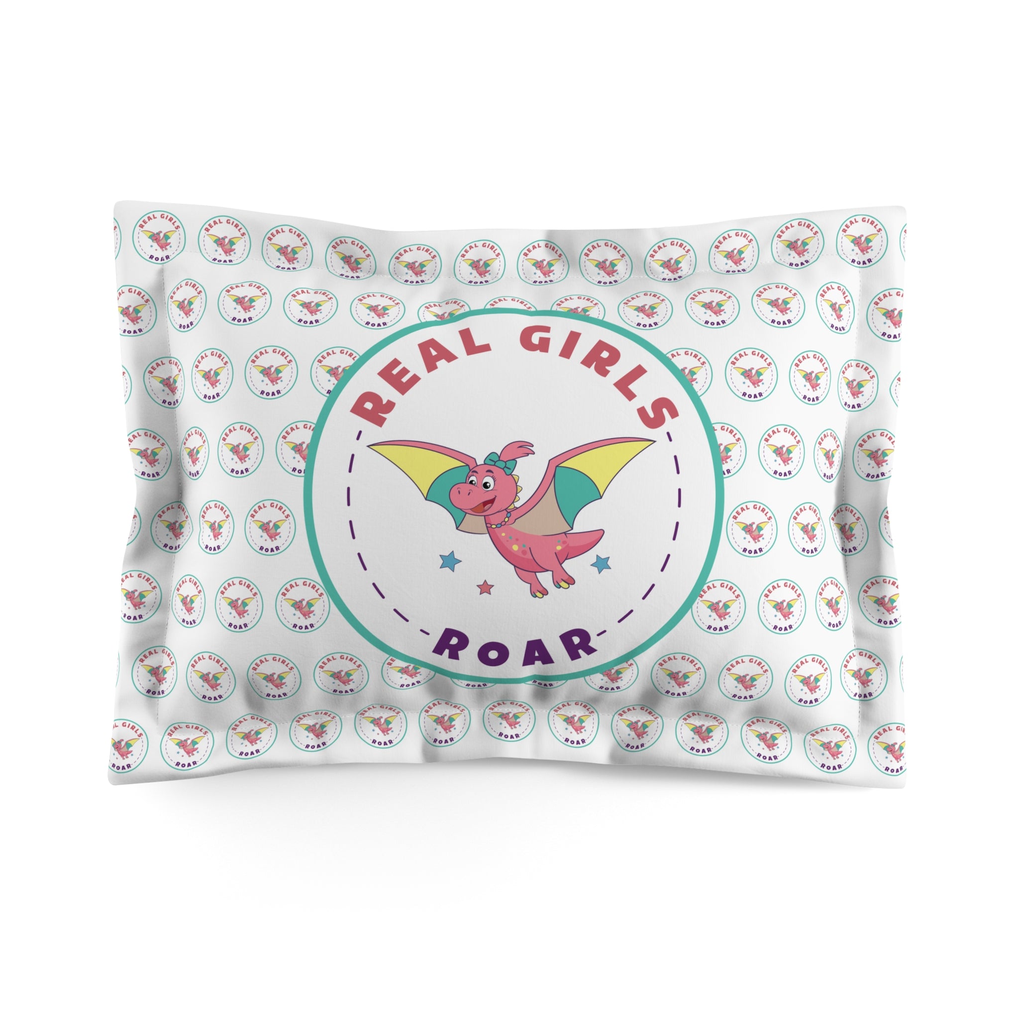 Pearly the Pterodactyl Microfiber Pillow Sham