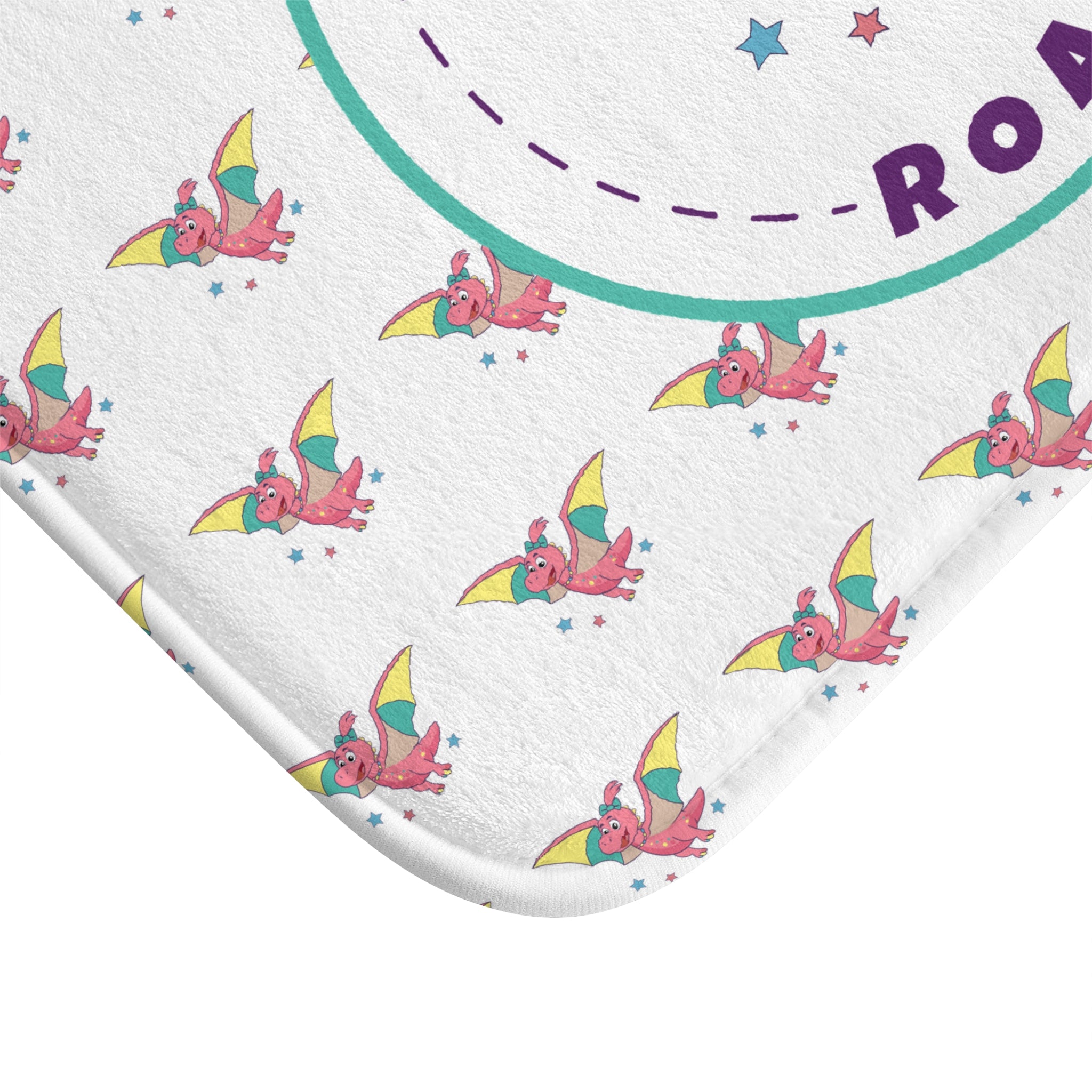 Pearly the Pterodactyl Bath Mat