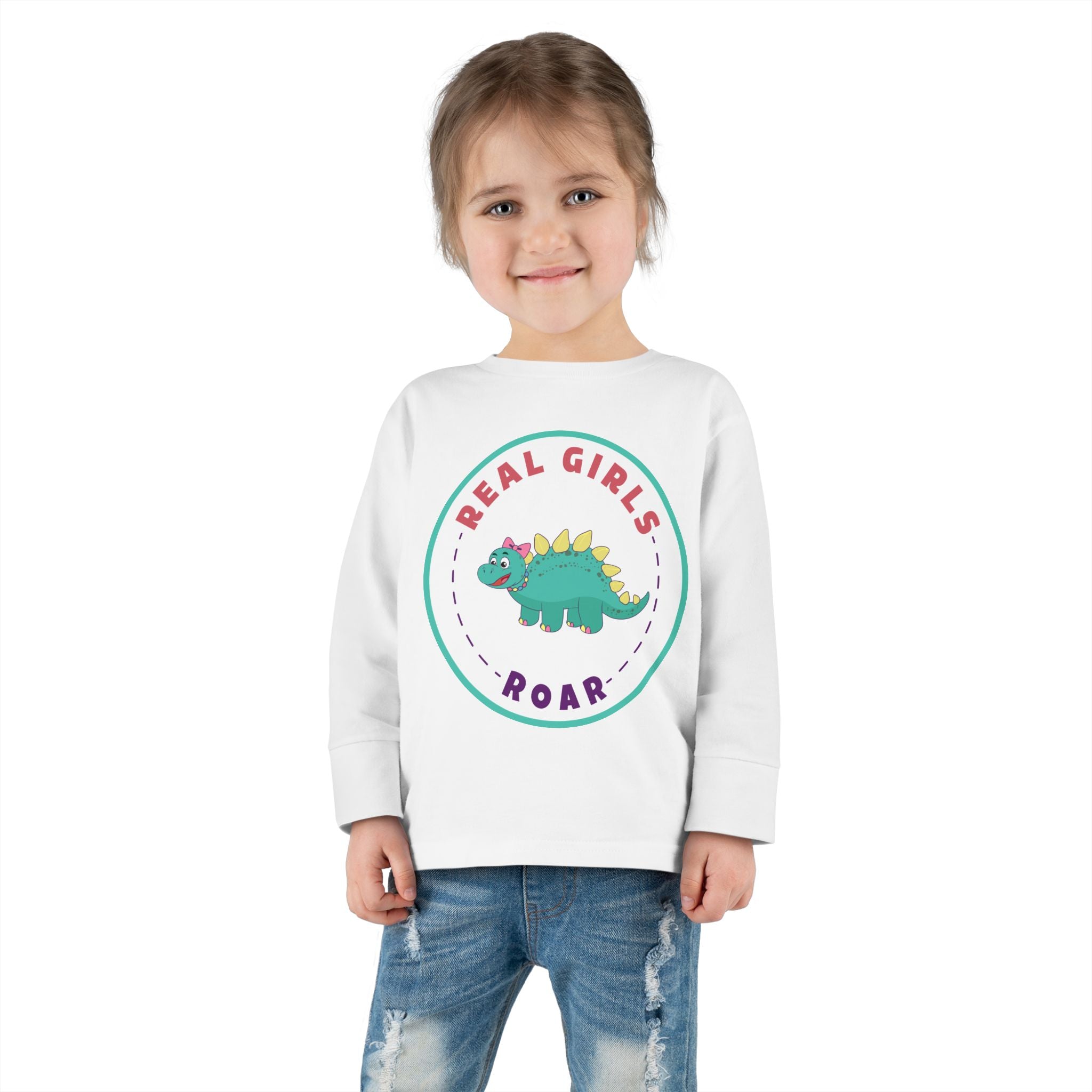 Sadie the Stegosaurus Long Sleeve Tee