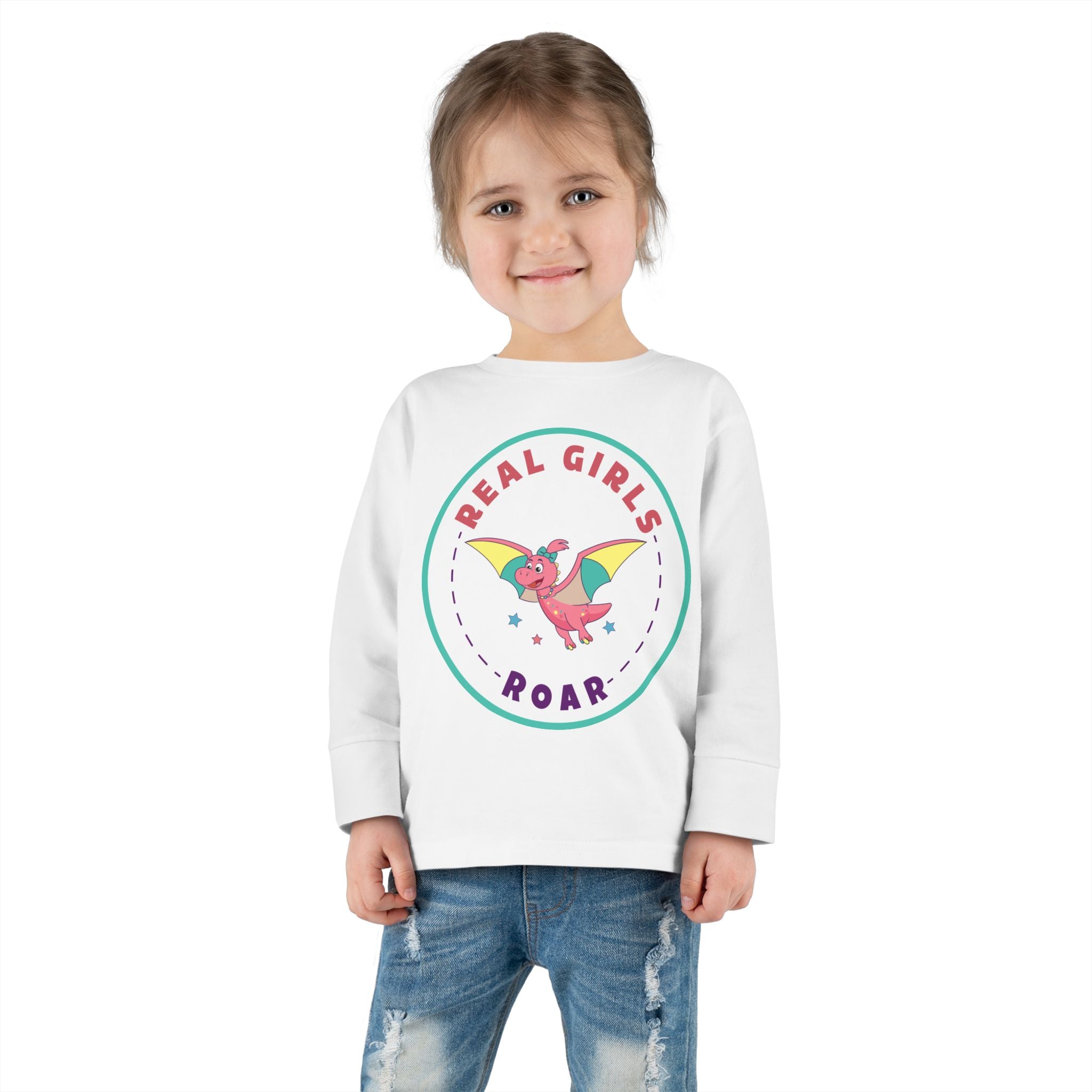 Pearly the Pterodactyl  Long Sleeve Tee