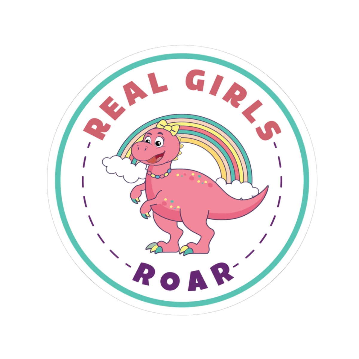 Ren the Raptor Sticker