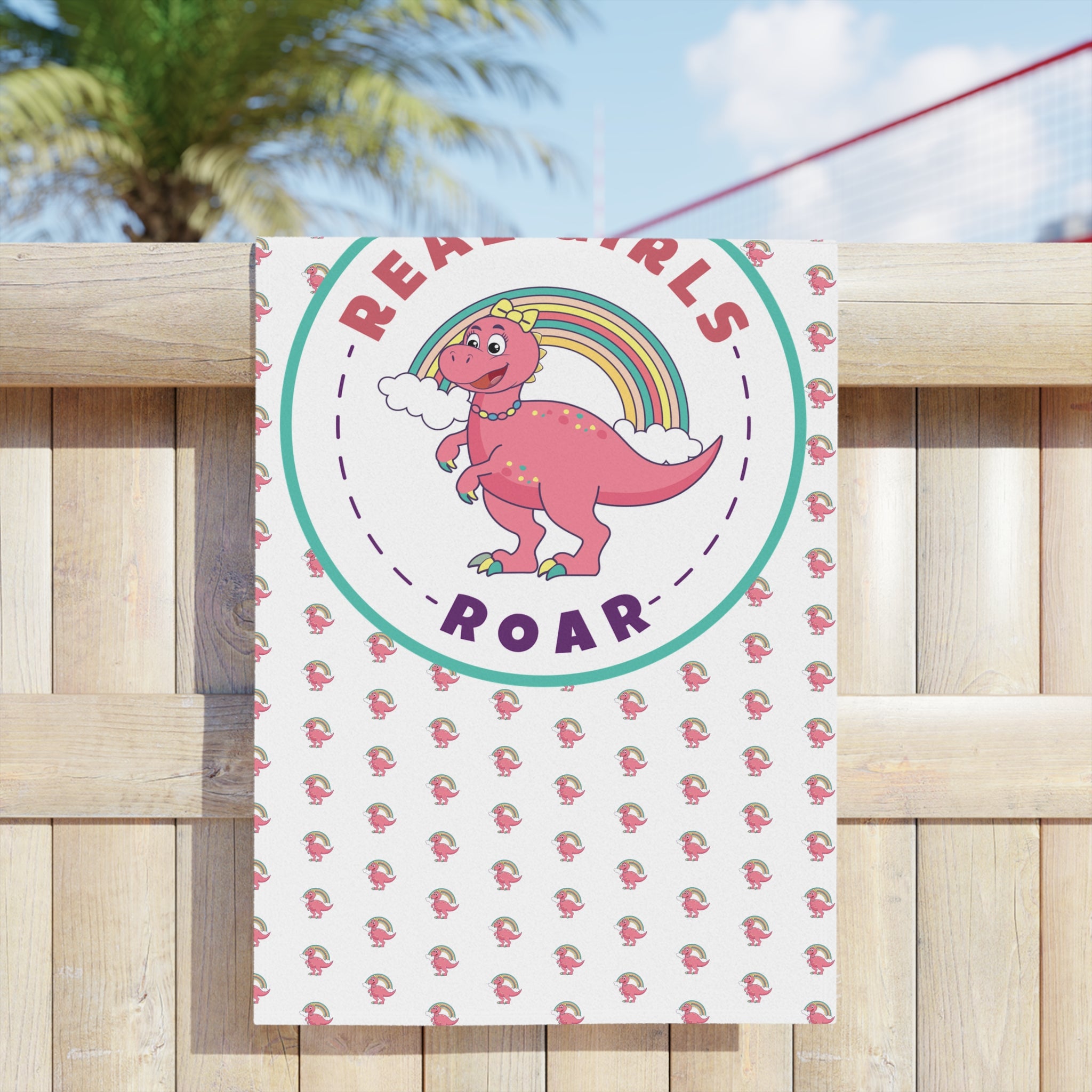 Ren the Raptor Beach Towel