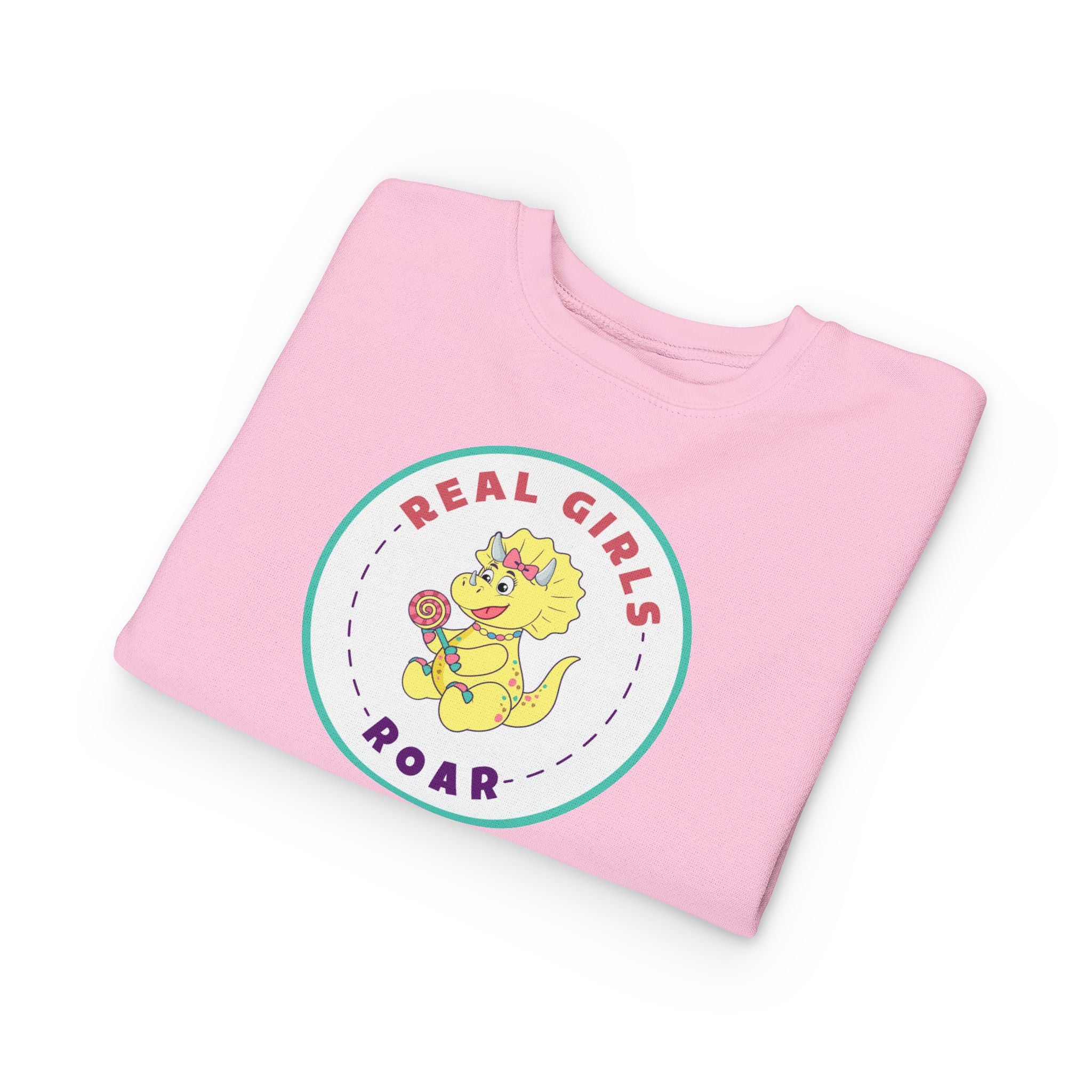 Tyra the Triceratops Kids Sweatshirt