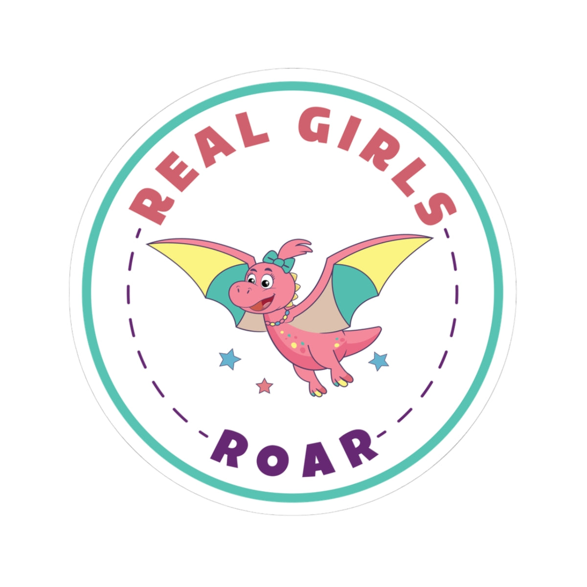Pearly the Pterodactyl Sticker