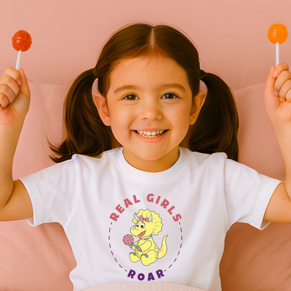 Tyra the Triceratops Short Sleeve Pajama Tee