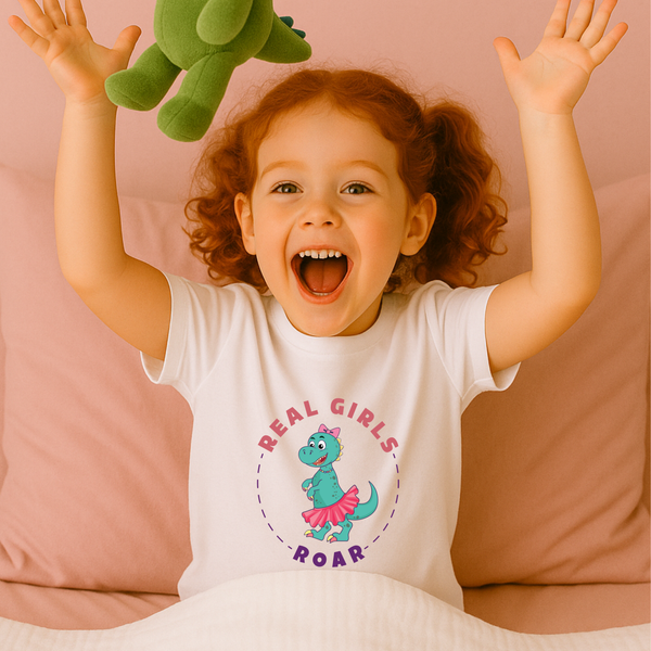 Tegan the T-Rex Short Sleeve Pajama Tee