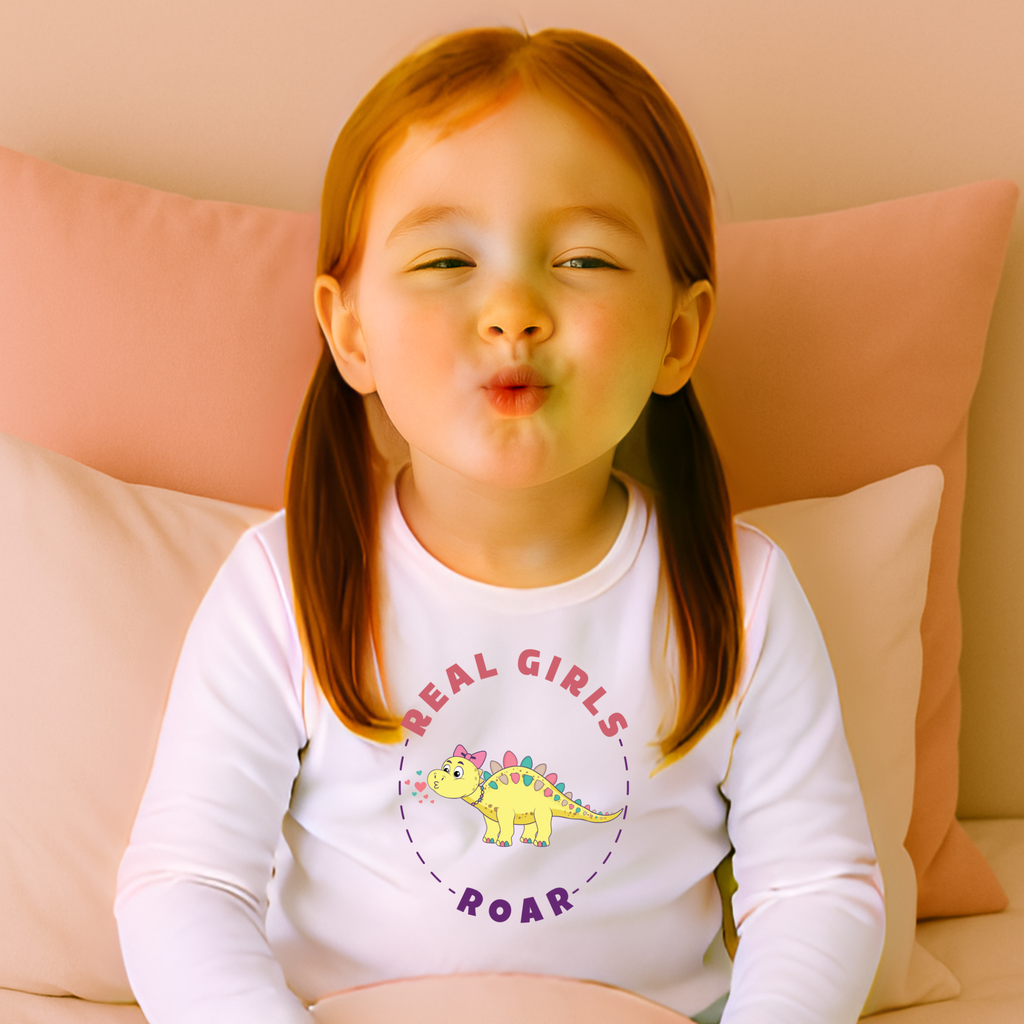 Karissa the Kentrosaurus Long Sleeve Pajama Tee