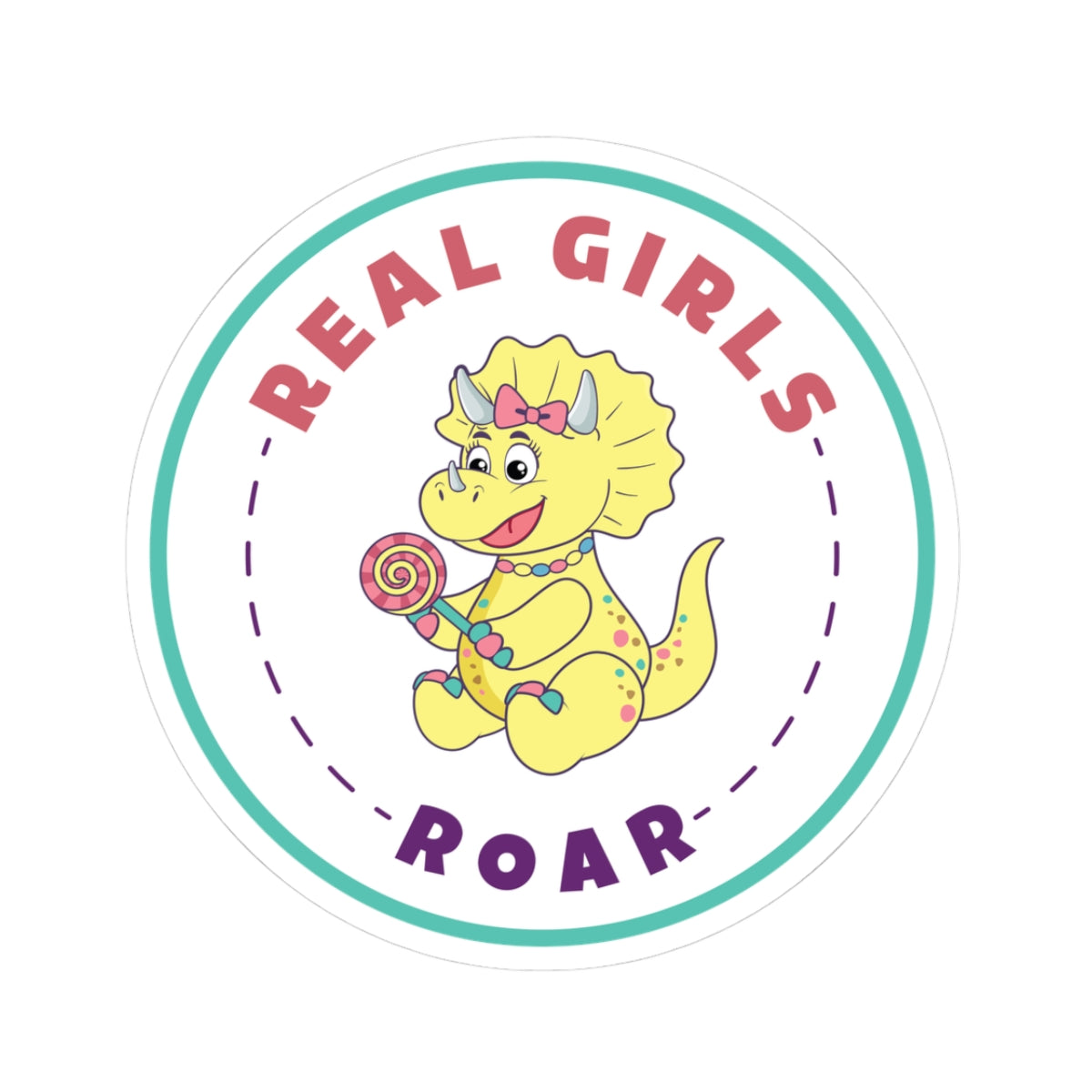 Tyra the Triceratops Sticker