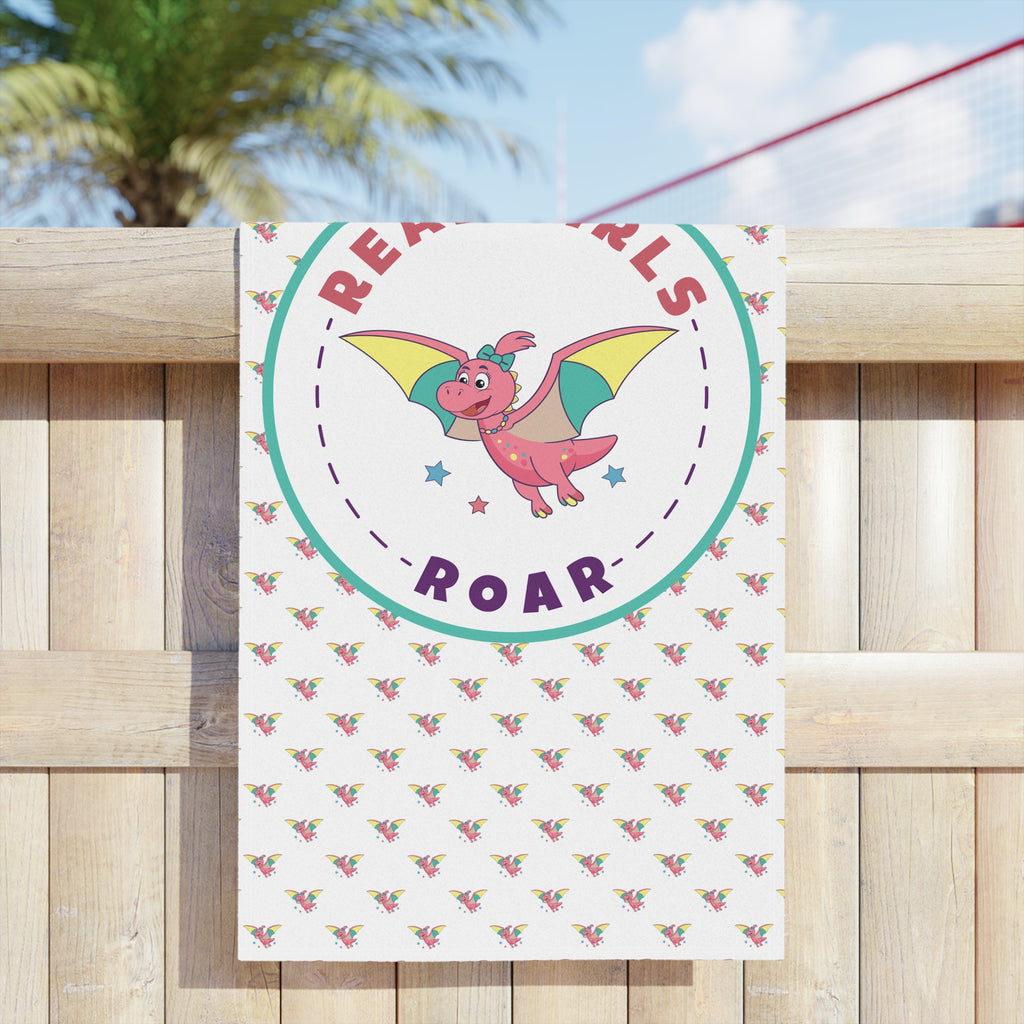 Pearly the Pterodactyl Beach Towel