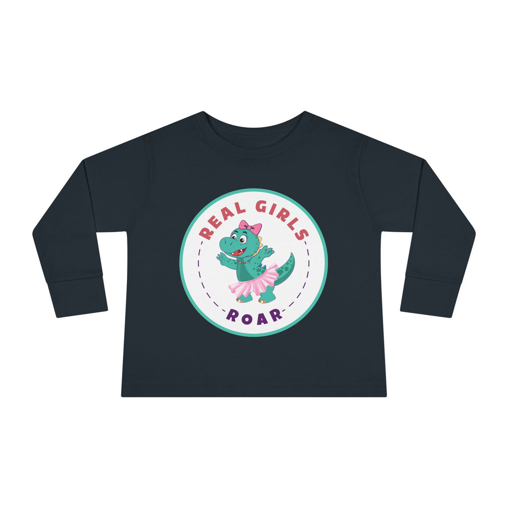 Twyla the T-Rex Toddler Long Sleeve Tee