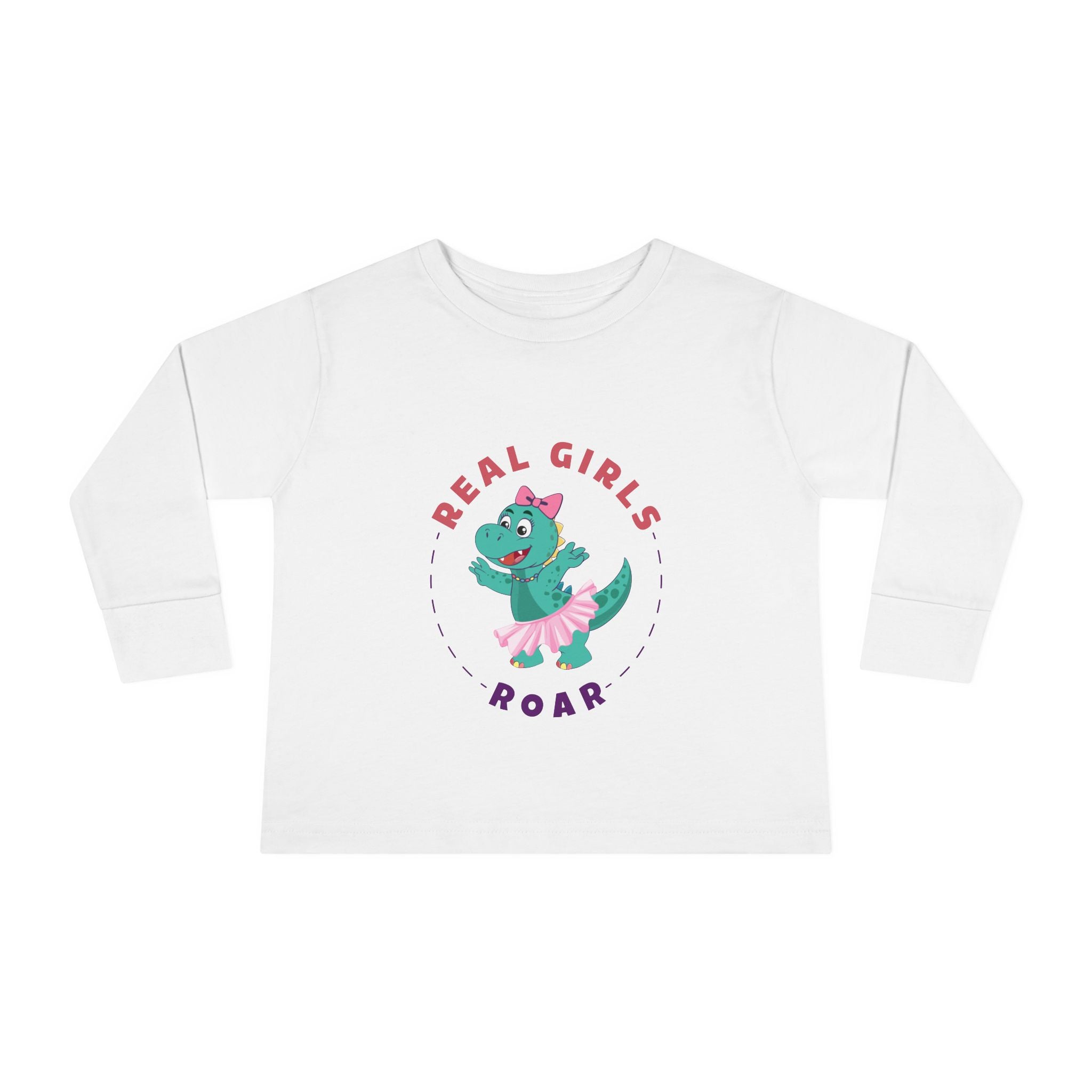 Twyla the T-Rex Toddler Long Sleeve Pajama Tee