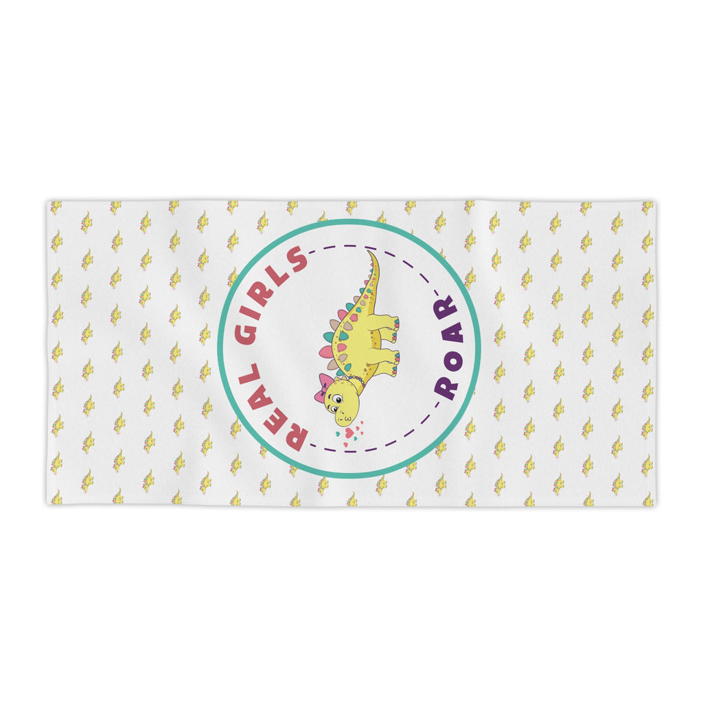 Karissa the Kentrosaurus Beach Towel