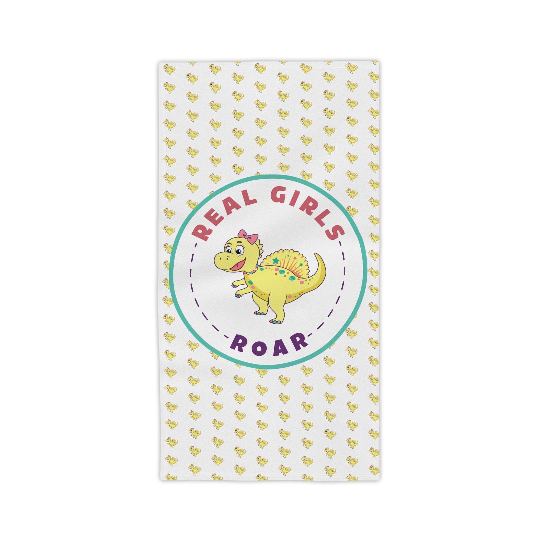 Samara the Spinosaurus Beach Towel