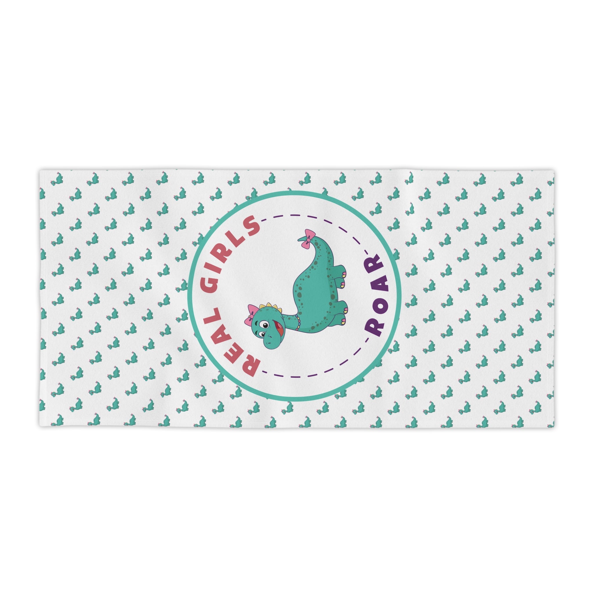 Bianca the Brachiosaurus Beach Towel