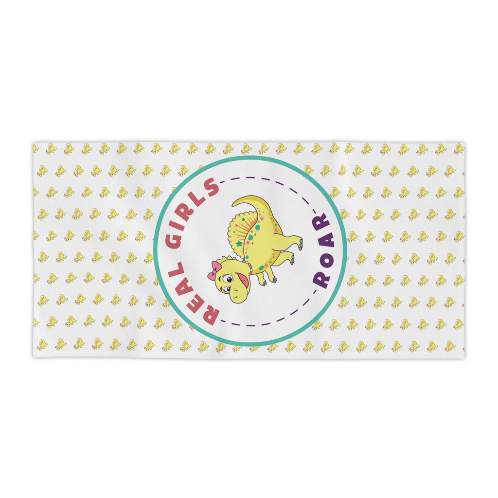 Samara the Spinosaurus Beach Towel