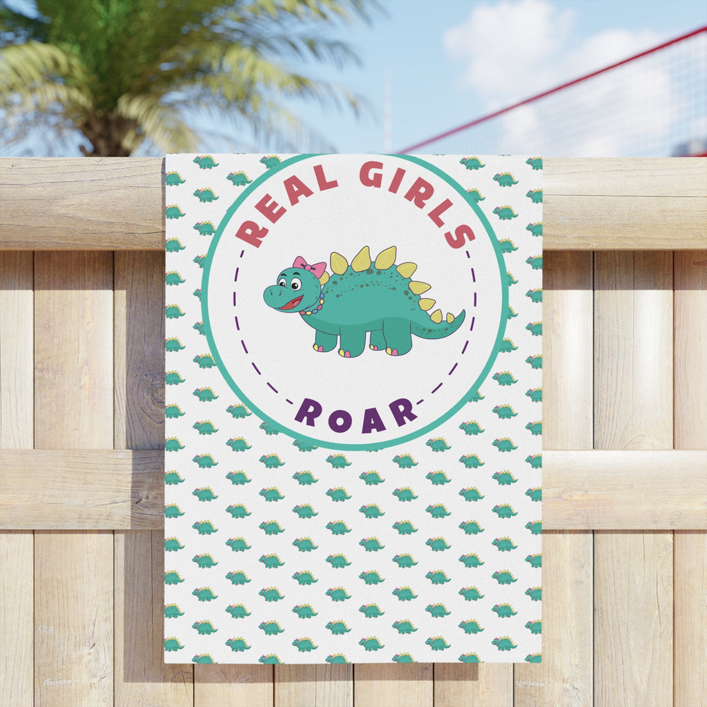 Sadie the Stegosaurus Beach Towel