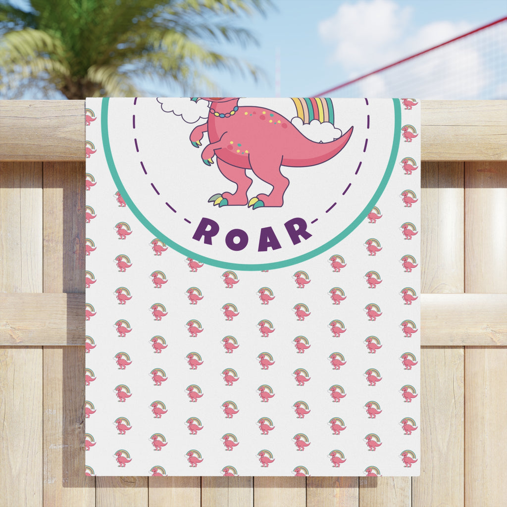 Ren the Raptor Beach Towel