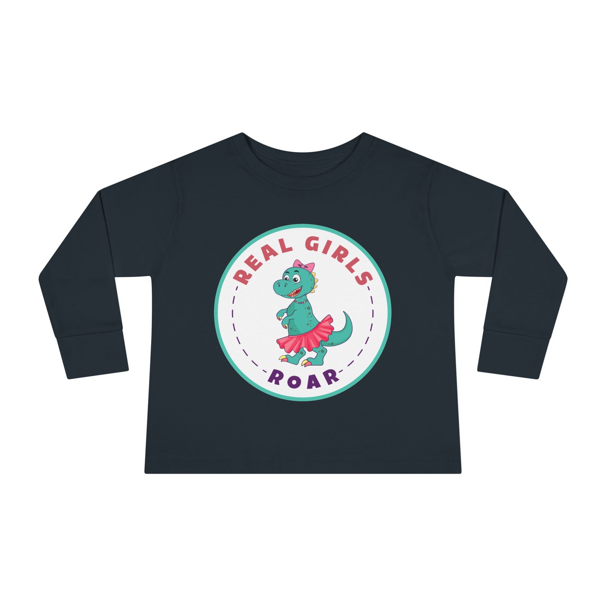 Tegan the T-Rex Toddler Long Sleeve Tee