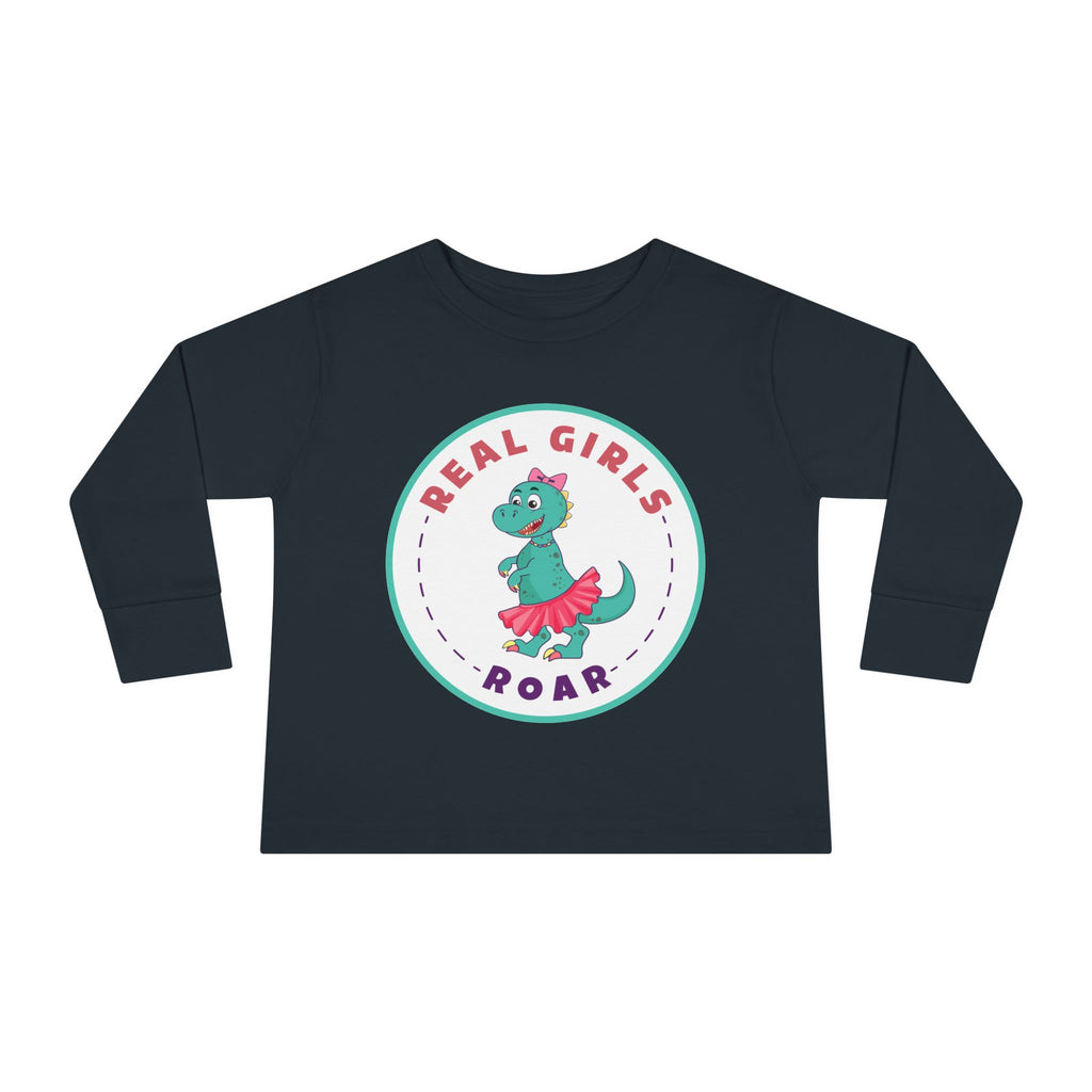 Tegan the T-Rex Toddler Long Sleeve Tee