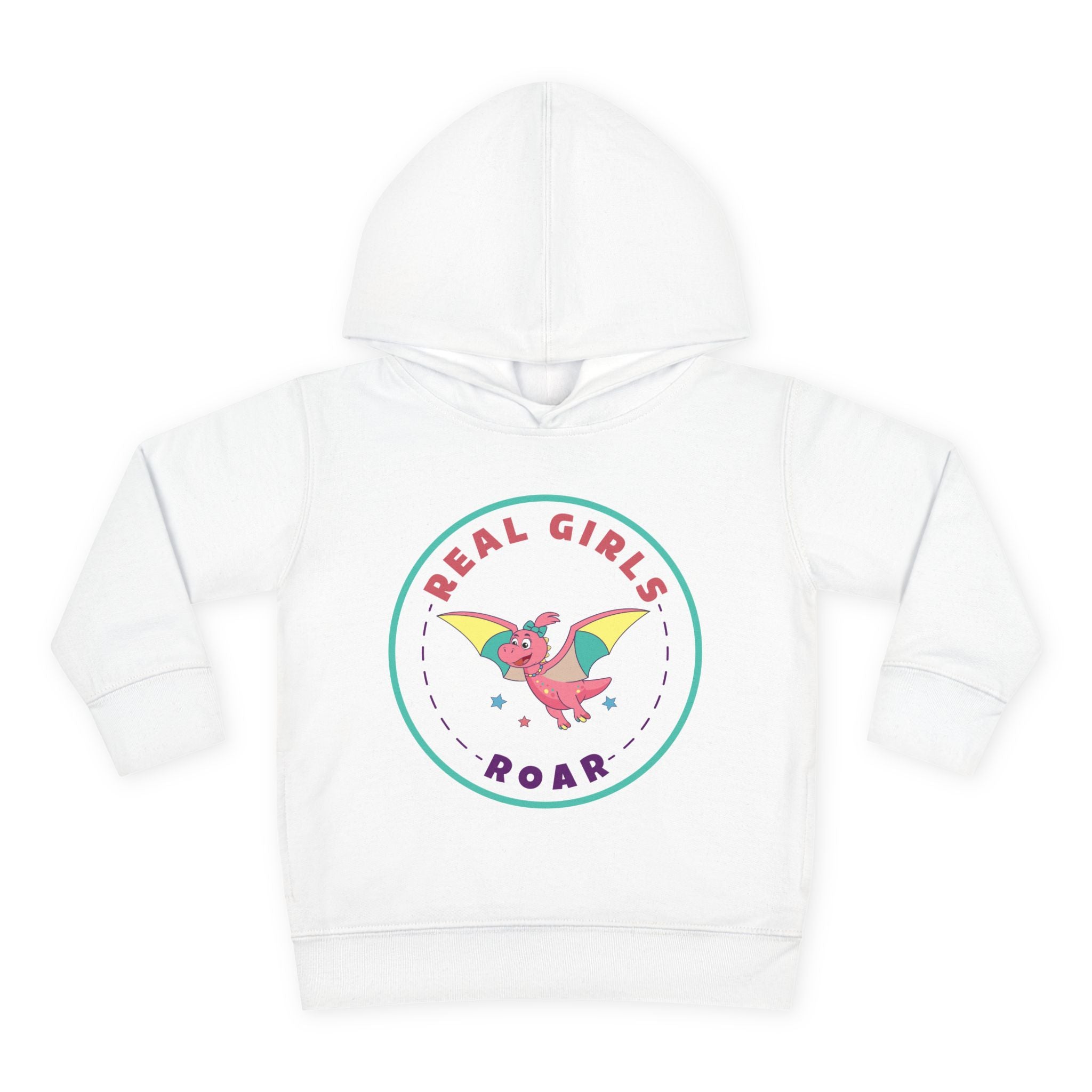 Pearly the Pterodactyl  Toddler Fleece Hoodie