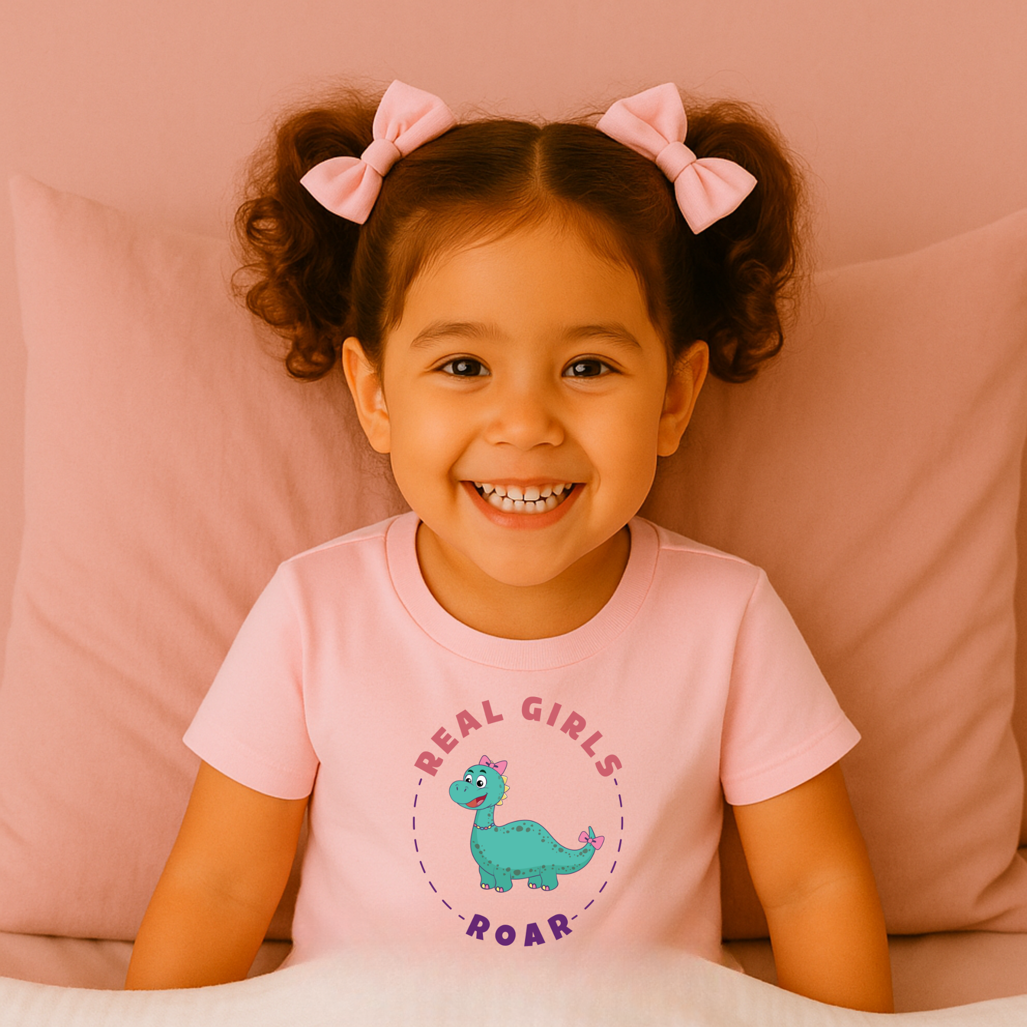 Bianca the Brachiosaurus Short Sleeve Pajama Tee