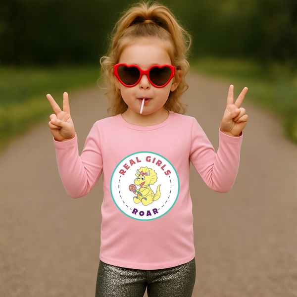 Tyra the Triceratops Long Sleeve Tee