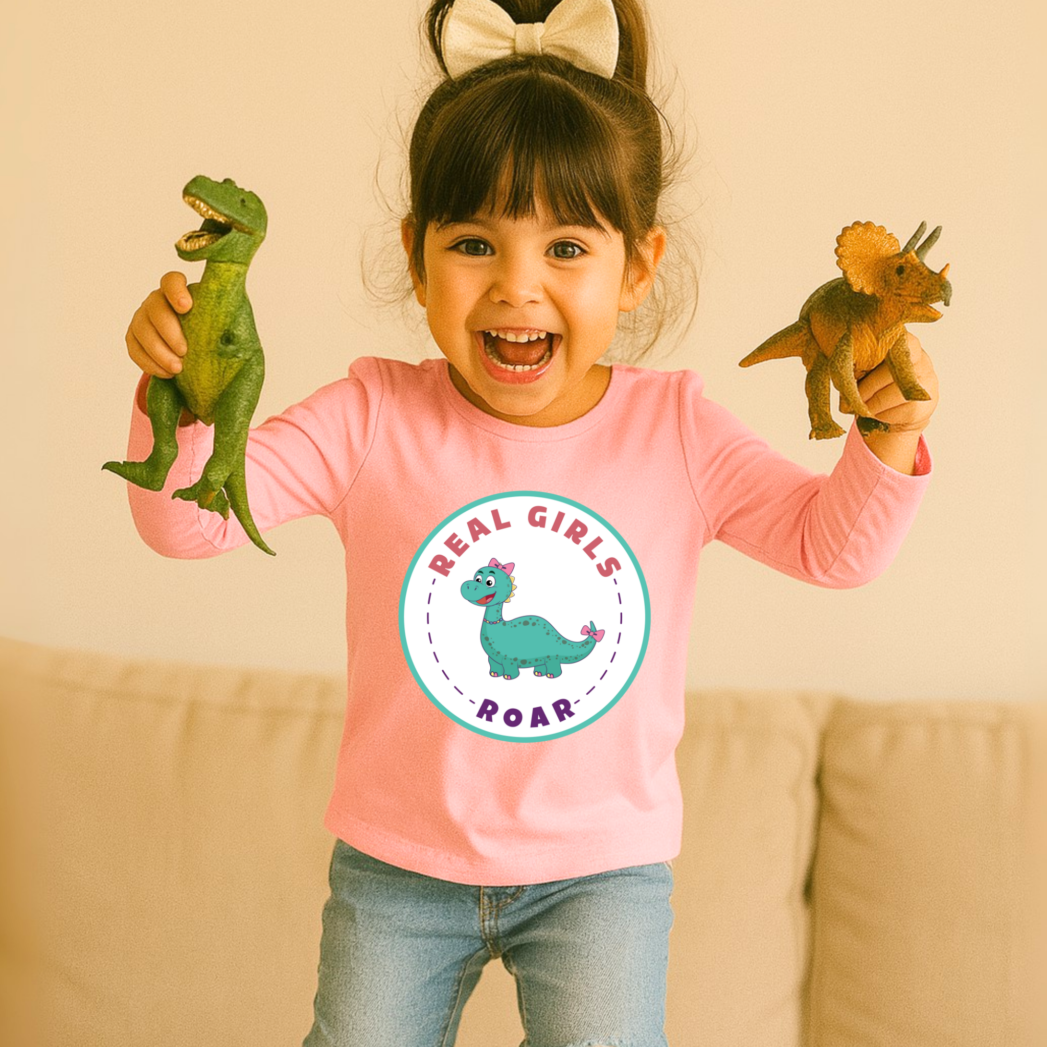 Bianca the Brachiosaurus  Long Sleeve Tee