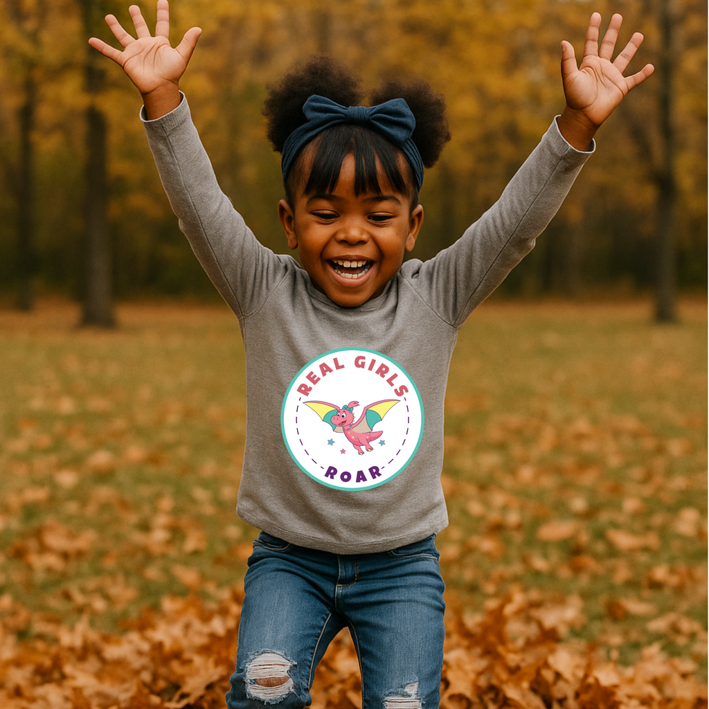 Pearly the Pterodactyl  Long Sleeve Tee
