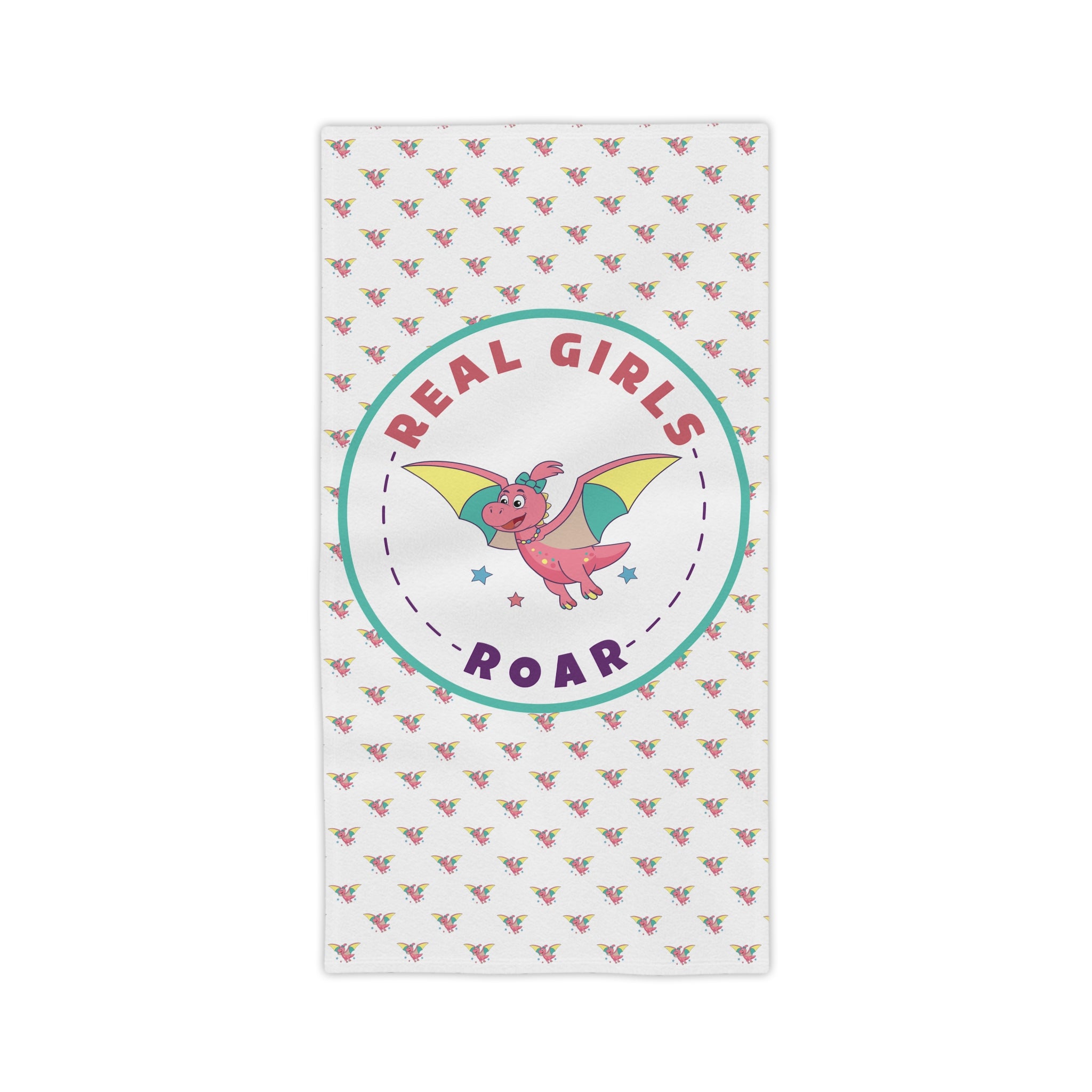 Pearly the Pterodactyl Beach Towel