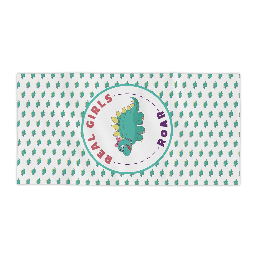 Sadie the Stegosaurus Beach Towel