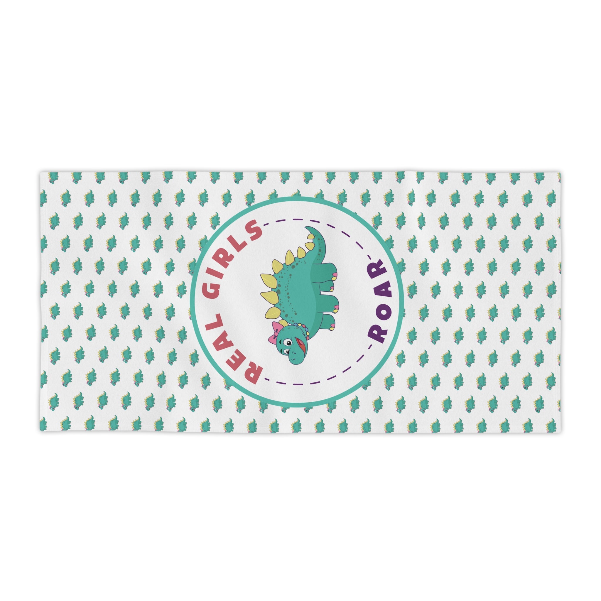 Sadie the Stegosaurus Beach Towel