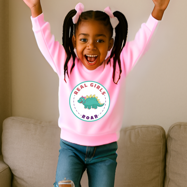 Sadie the Stegosaurus Kids Sweatshirt