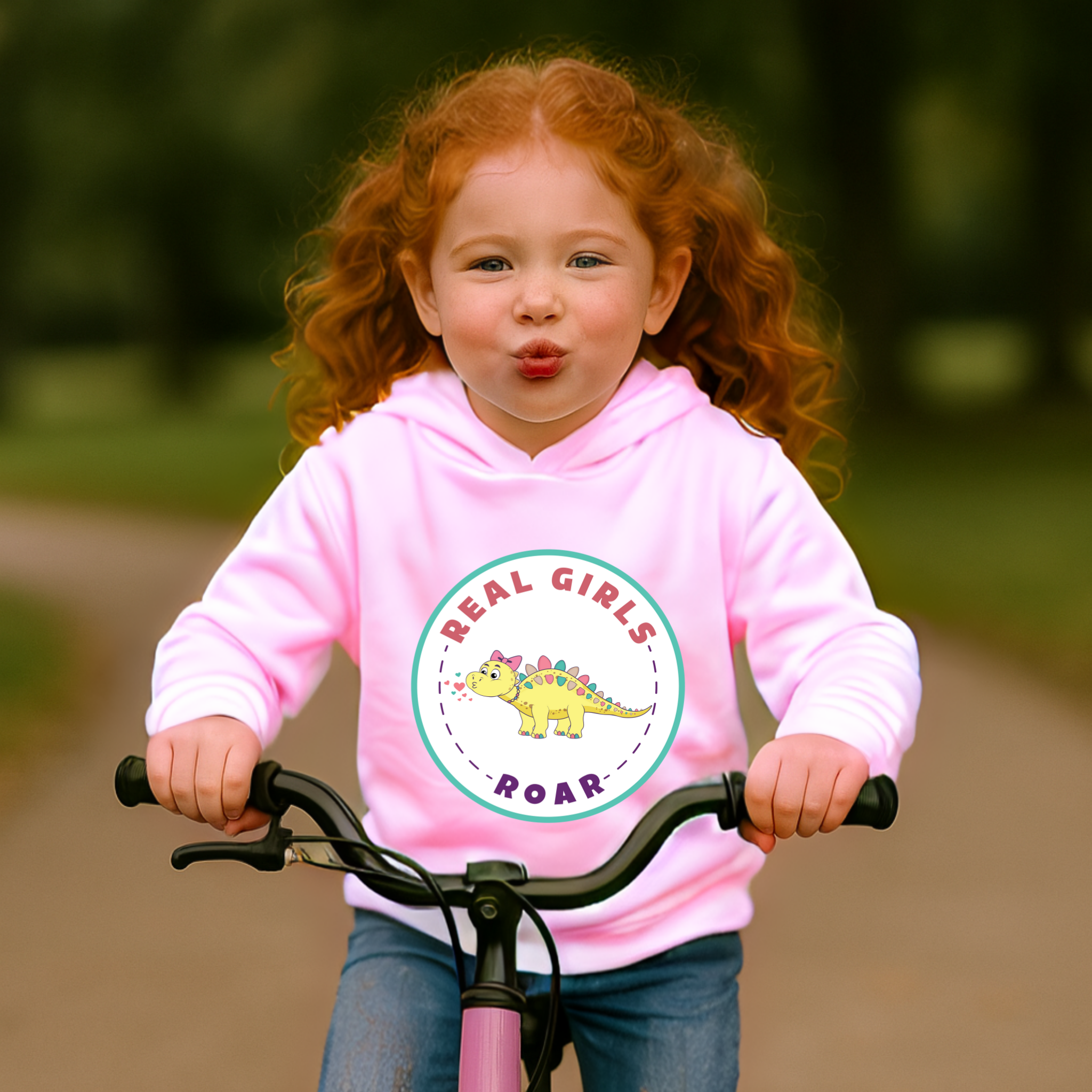 Karissa the Kentrosaurus Toddler Fleece Hoodie