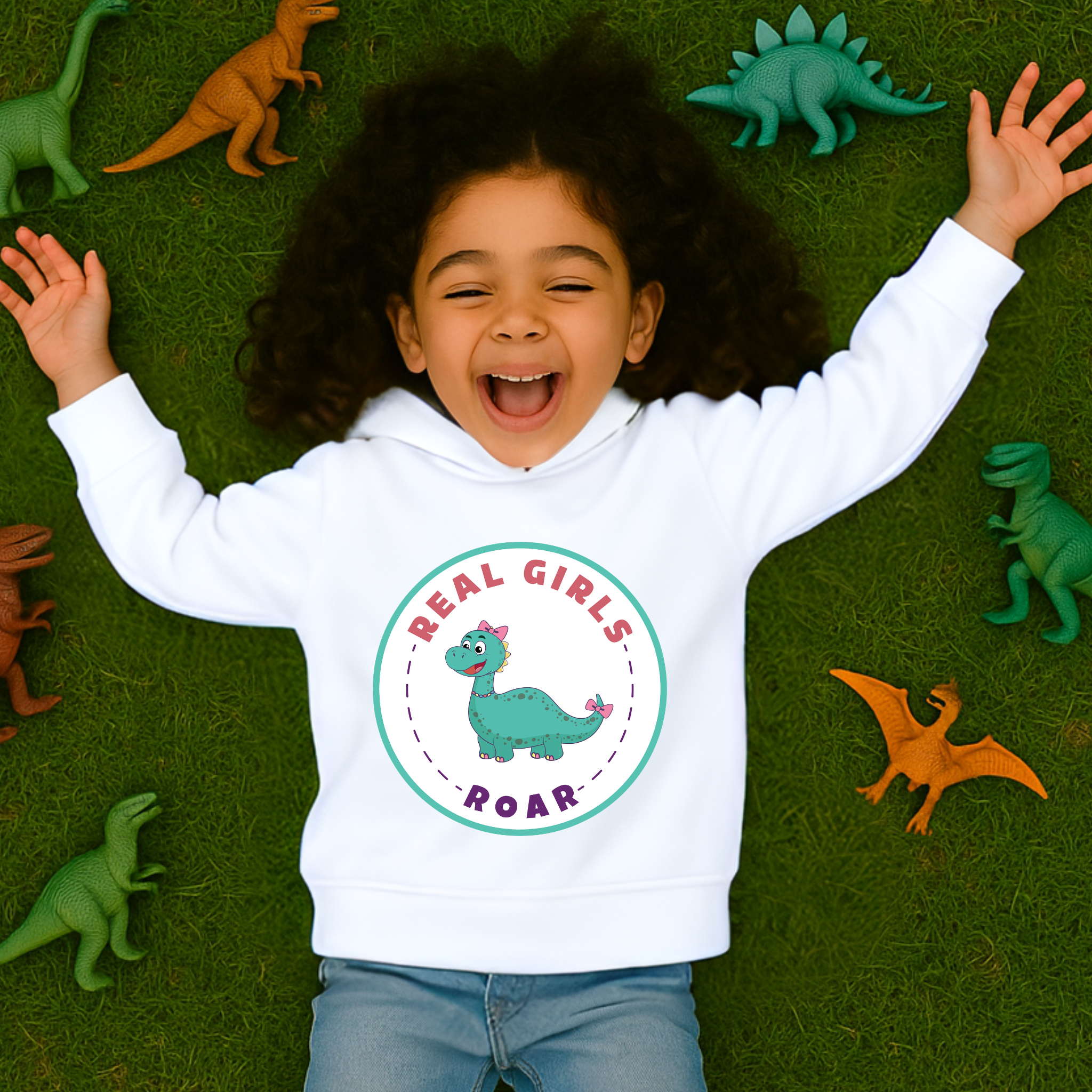 Bianca Brachiosaurus Toddler Fleece Hoodie